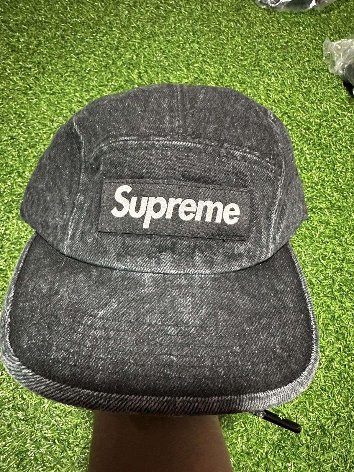 Supreme Supreme Denim Camp Cap (SS24) Size ONE SIZE - 1 Thumbnail