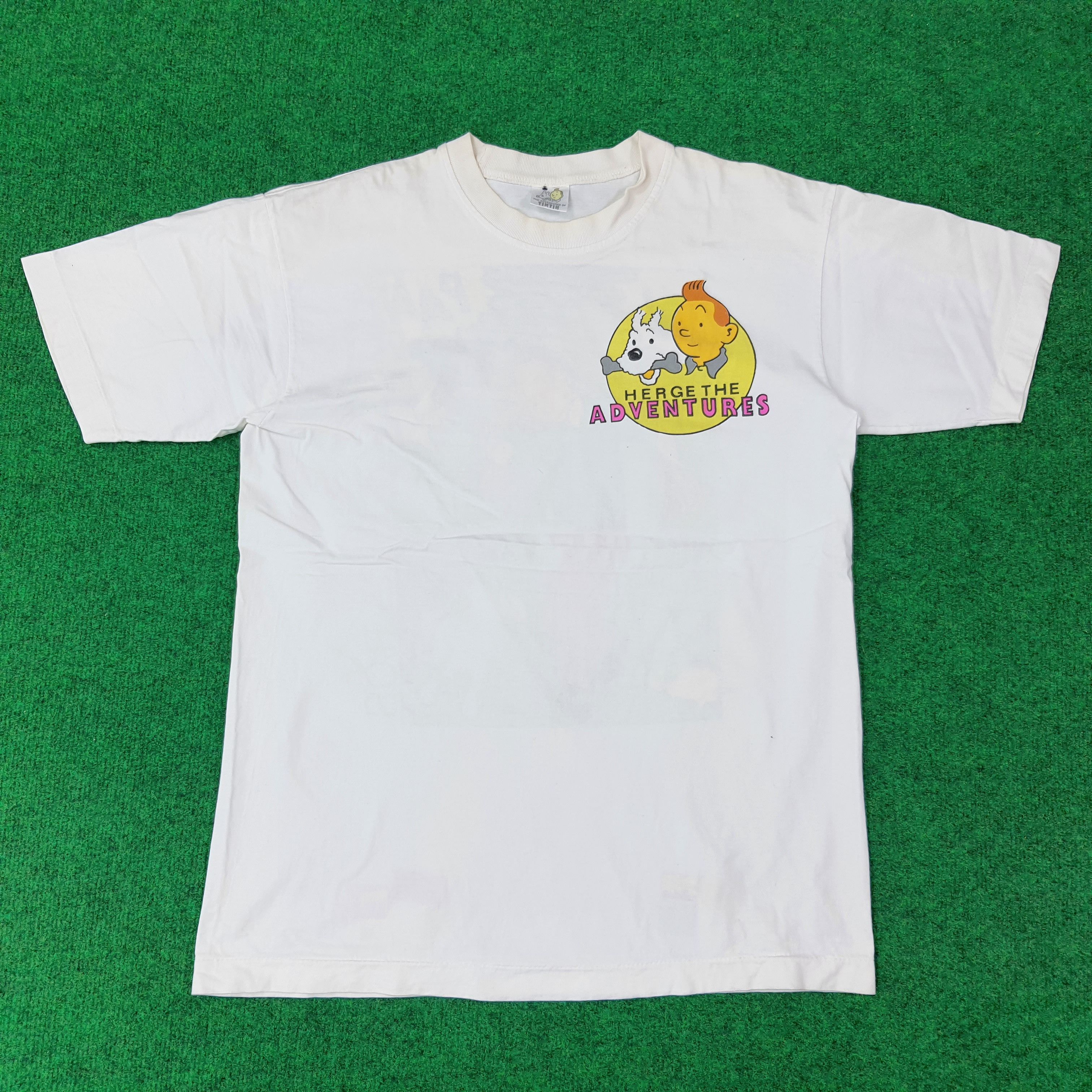 Vintage Vintage Adventure of TinTin and the Picaros Tshirt C249N73 Size US M / EU 48-50 / 2 - 3 Thumbnail