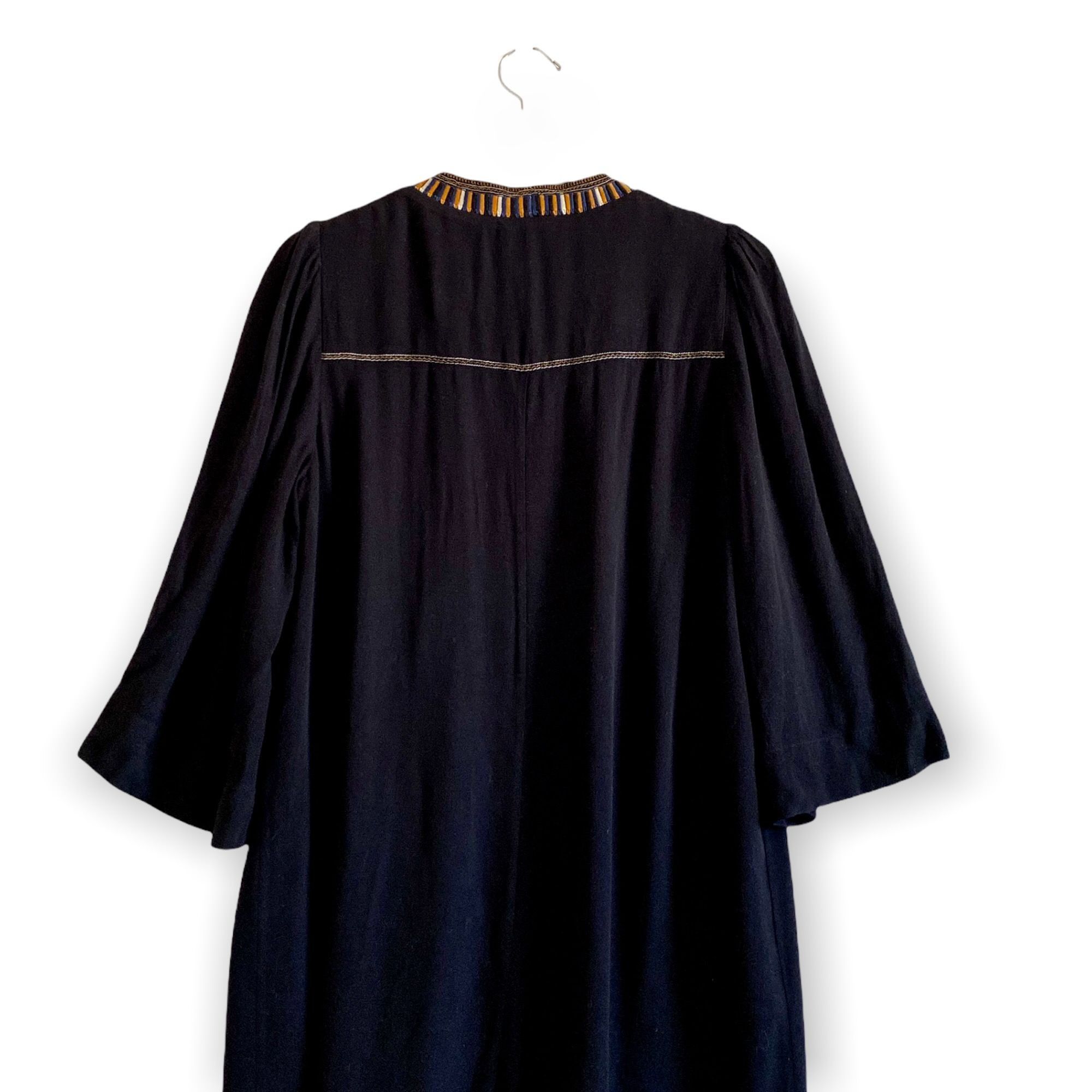 Isabel Marant Etoile ISABEL MARANT ETOILE Black Clara Dress with Embroideries and Size XS / US 0-2 / IT 36-38 - 8 Thumbnail