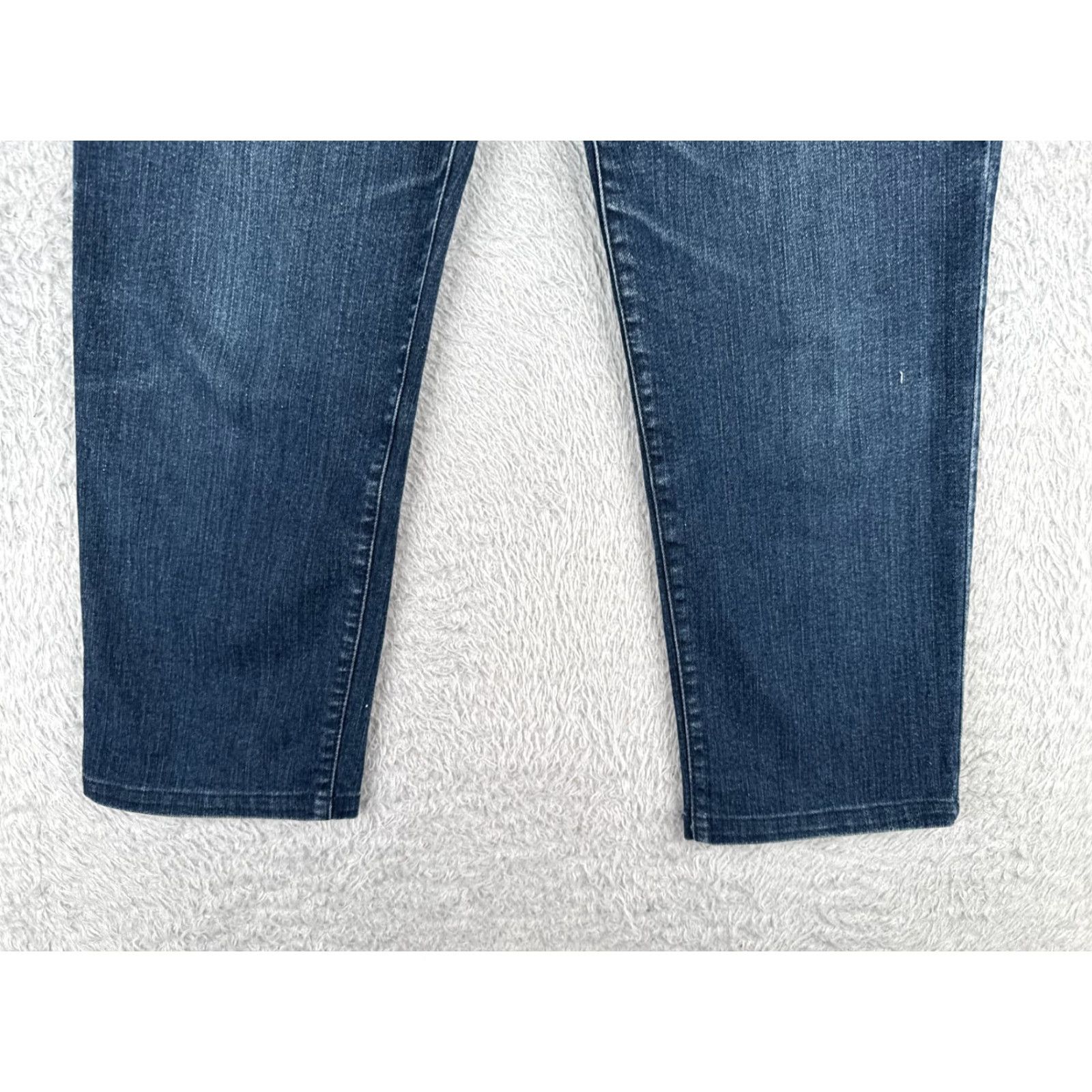Vintage Style&Co Jeans Women 10P Denim Straight Leg Mid Rise 30x25 Blue Cotton 5-Pocket Size 32" / US 10 / IT 46 - 2 Thumbnail