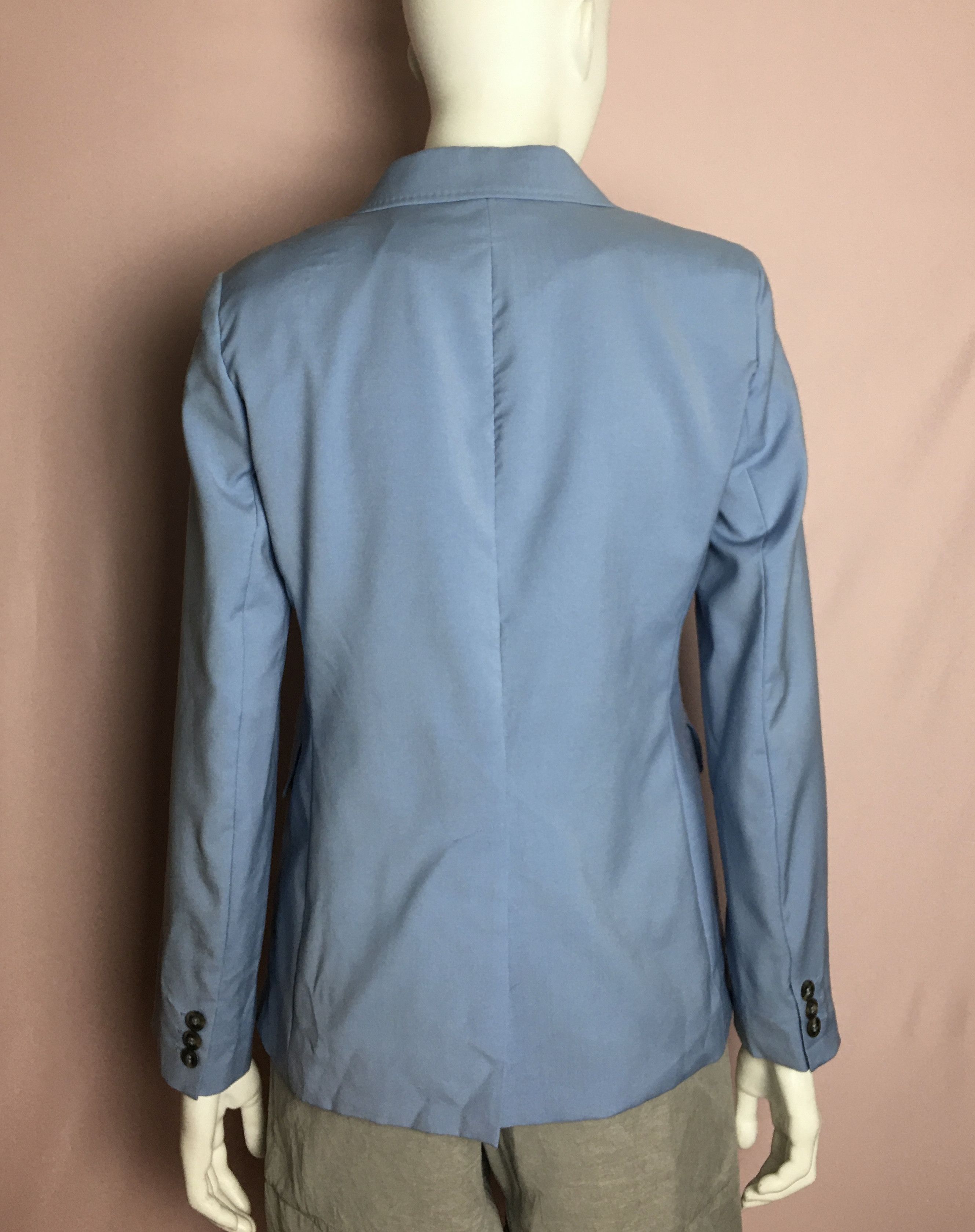 Weekend Max Mara Max Mara Weekend Gelosia Light Blue Wool Jacket Size M / US 6-8 / IT 42-44 - 5 Thumbnail