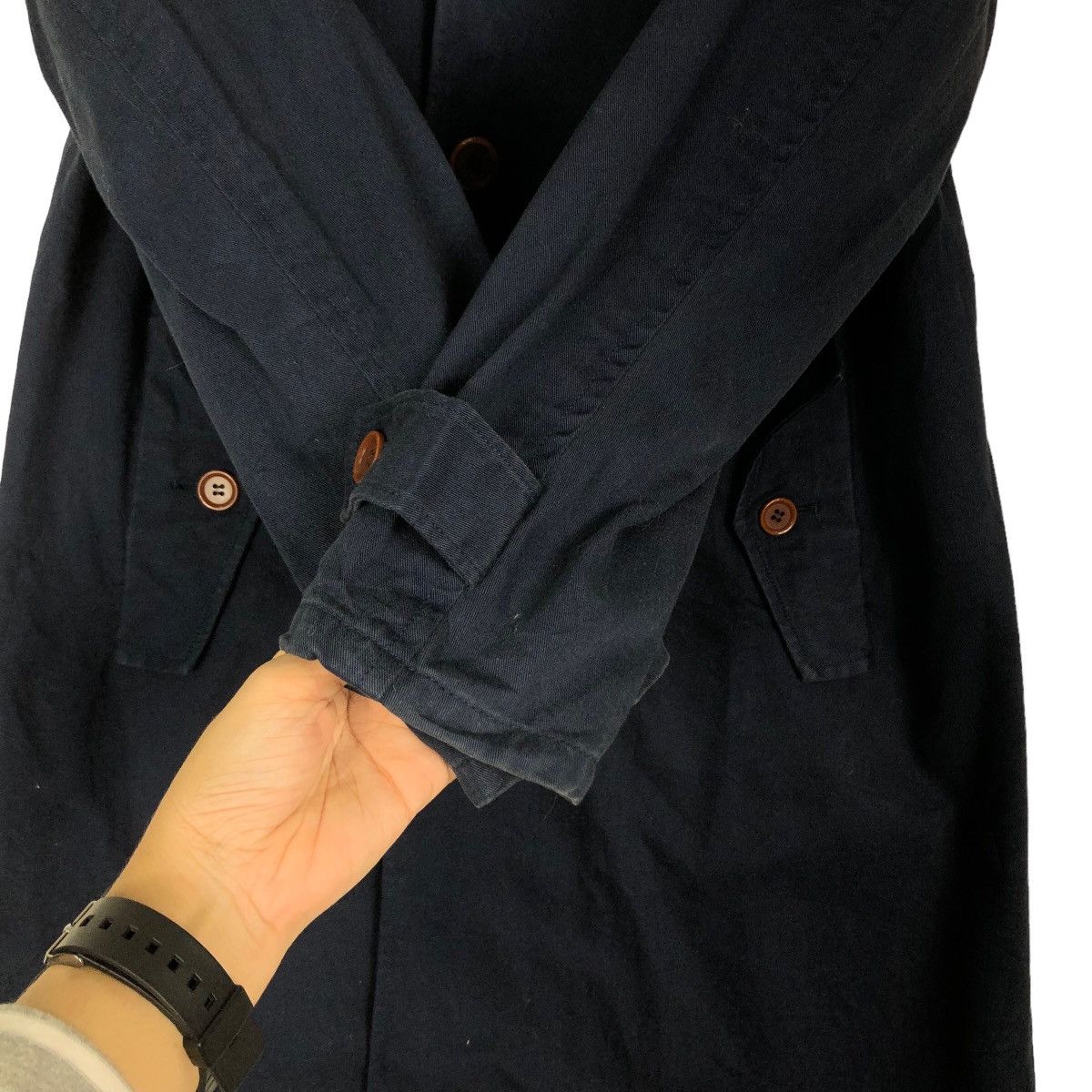 Blue Blue Japan 🔥Vtg Marine & Work Par Ici Chore Jacket Japan Kapital Size US M / EU 48-50 / 2 - 15 Thumbnail