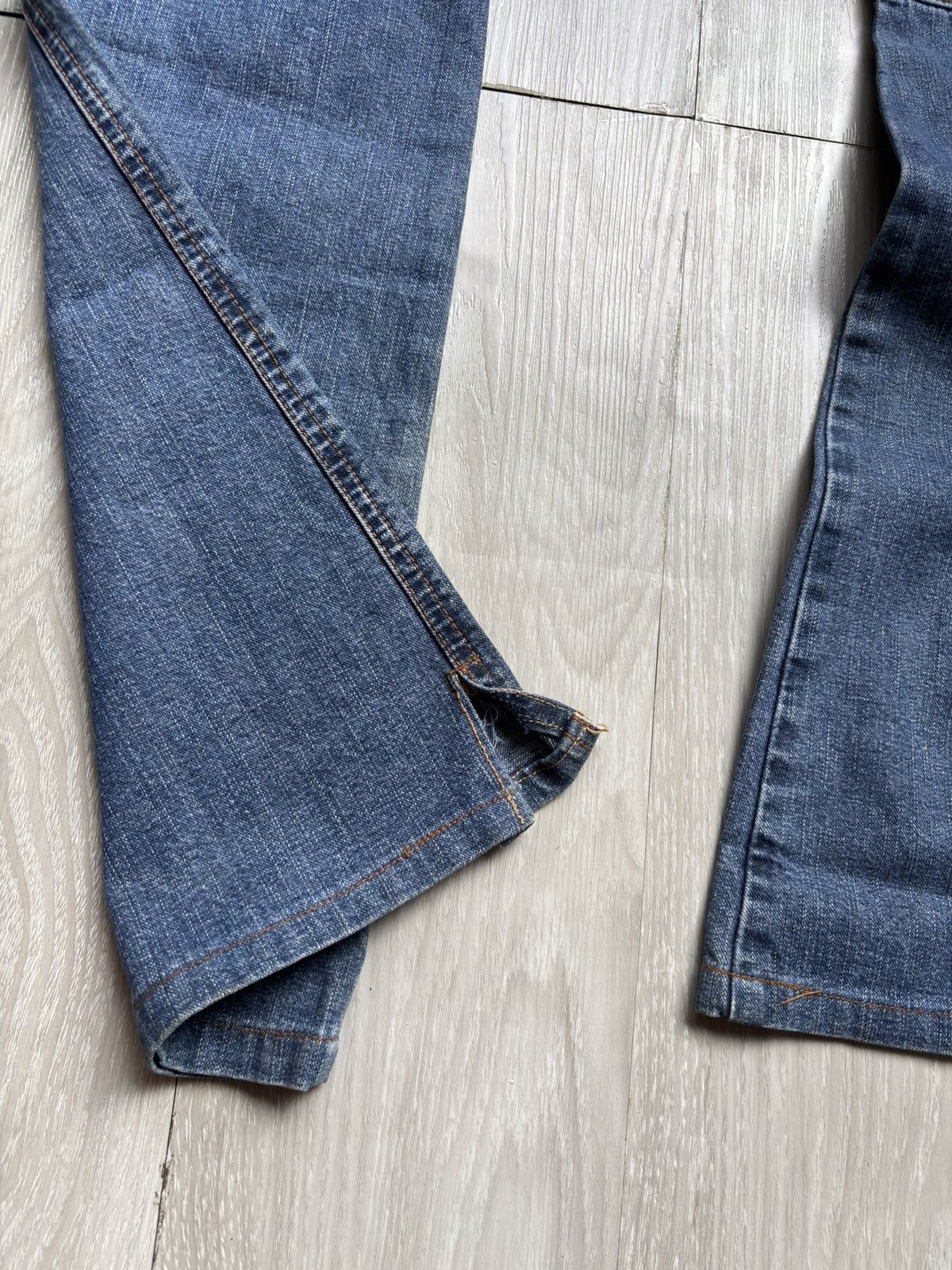 Japanese Brand G brand lace up flare jeans Size US 27 - 8 Thumbnail