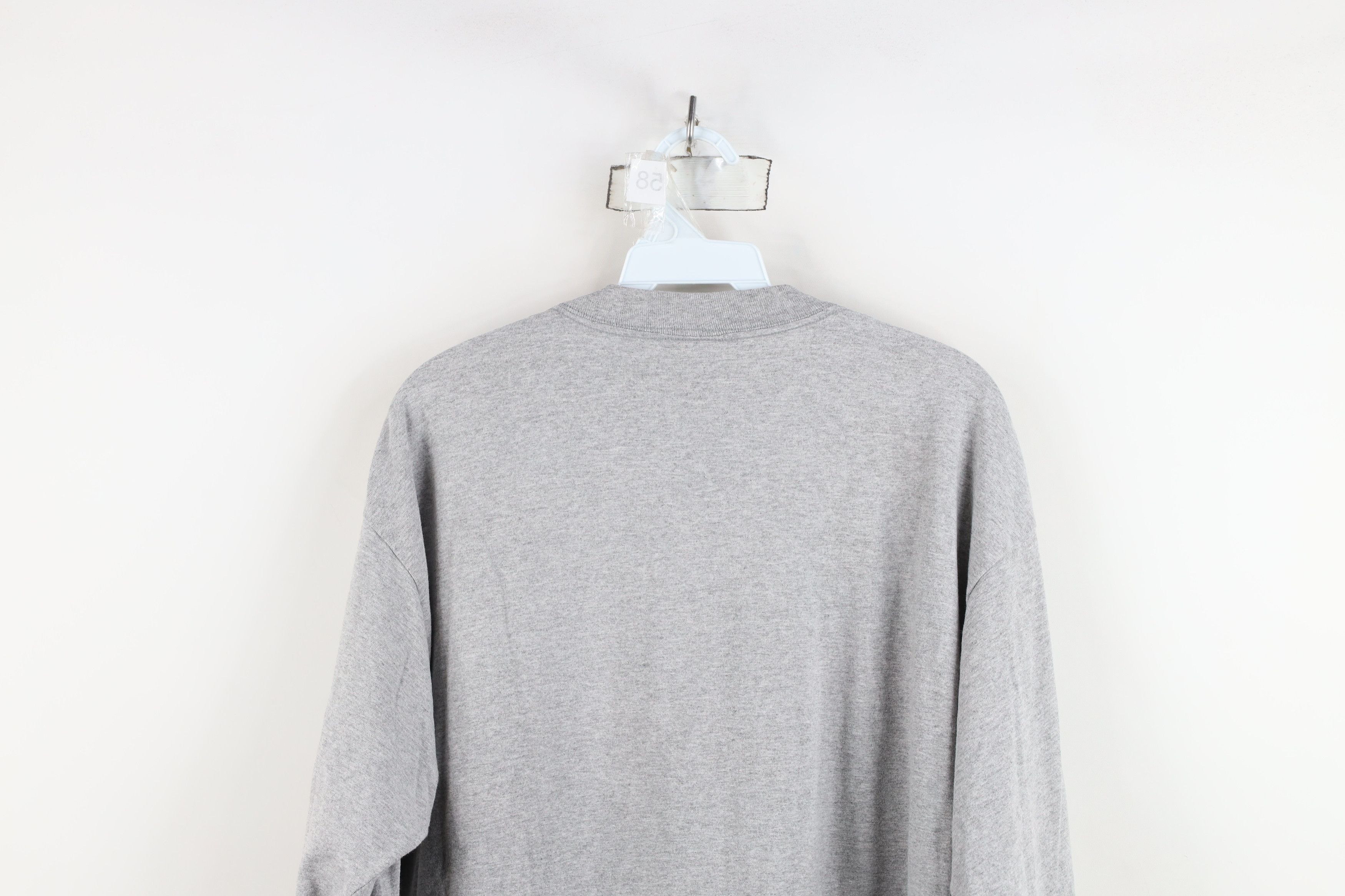 Vintage Vintage 90s University of Michigan Football T-Shirt Gray USA Size US XL / EU 56 / 4 - 10 Thumbnail