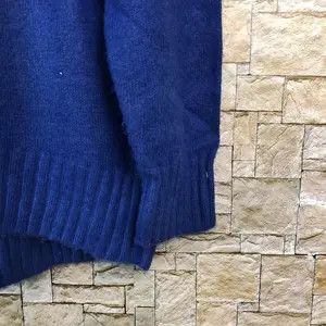 GU × Homespun Knitwear GU Blue plain Knitwear #A655 Size M / US 6-8 / IT 42-44 - 8 Thumbnail