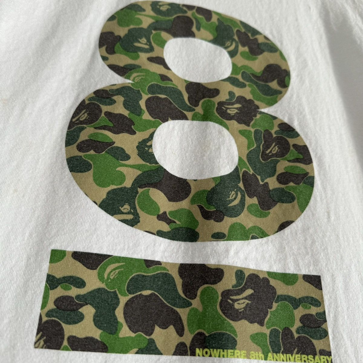 Bape × Nigo × Vintage Nowhere 8th Anniversary Tee Size US L / EU 52-54 / 3 - 5 Thumbnail