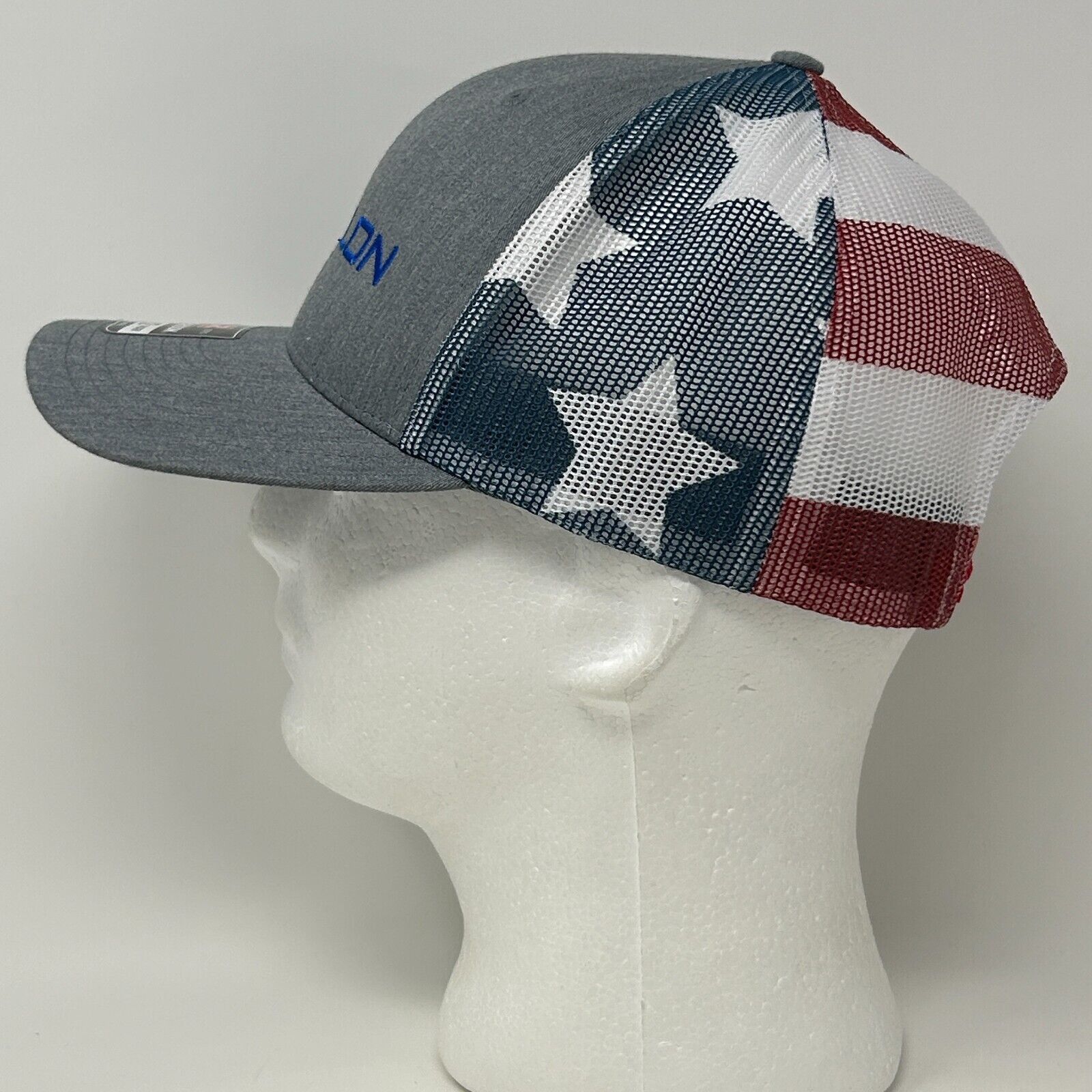 Richardson IT Avalon Trucker Hat Baseball Cap USA Flag Patriotic Tech Size ONE SIZE - 6 Thumbnail