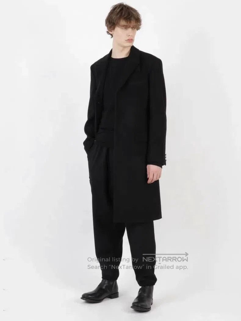 Yohji Yamamoto Yohji Yamamoto Dr. Jkt Black Long Coat. Size US M / EU 48-50 / 2 - 5 Thumbnail