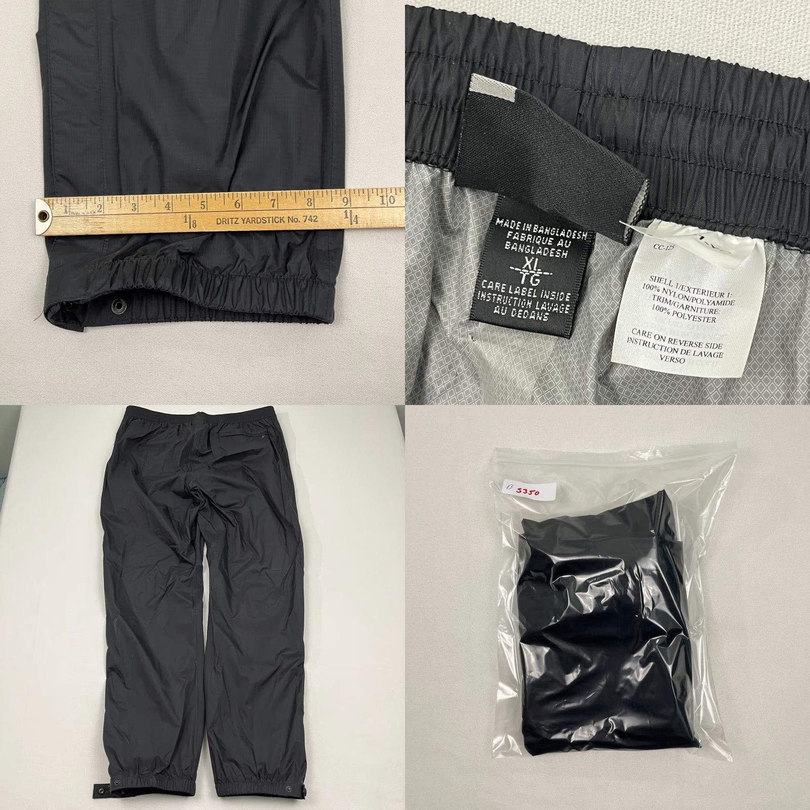 Marmot Marmot Precip Rain Pants Mens XL x 34" Nylon Ripstop Shell Waterproof Size US 36 / EU 52 - 8 Thumbnail