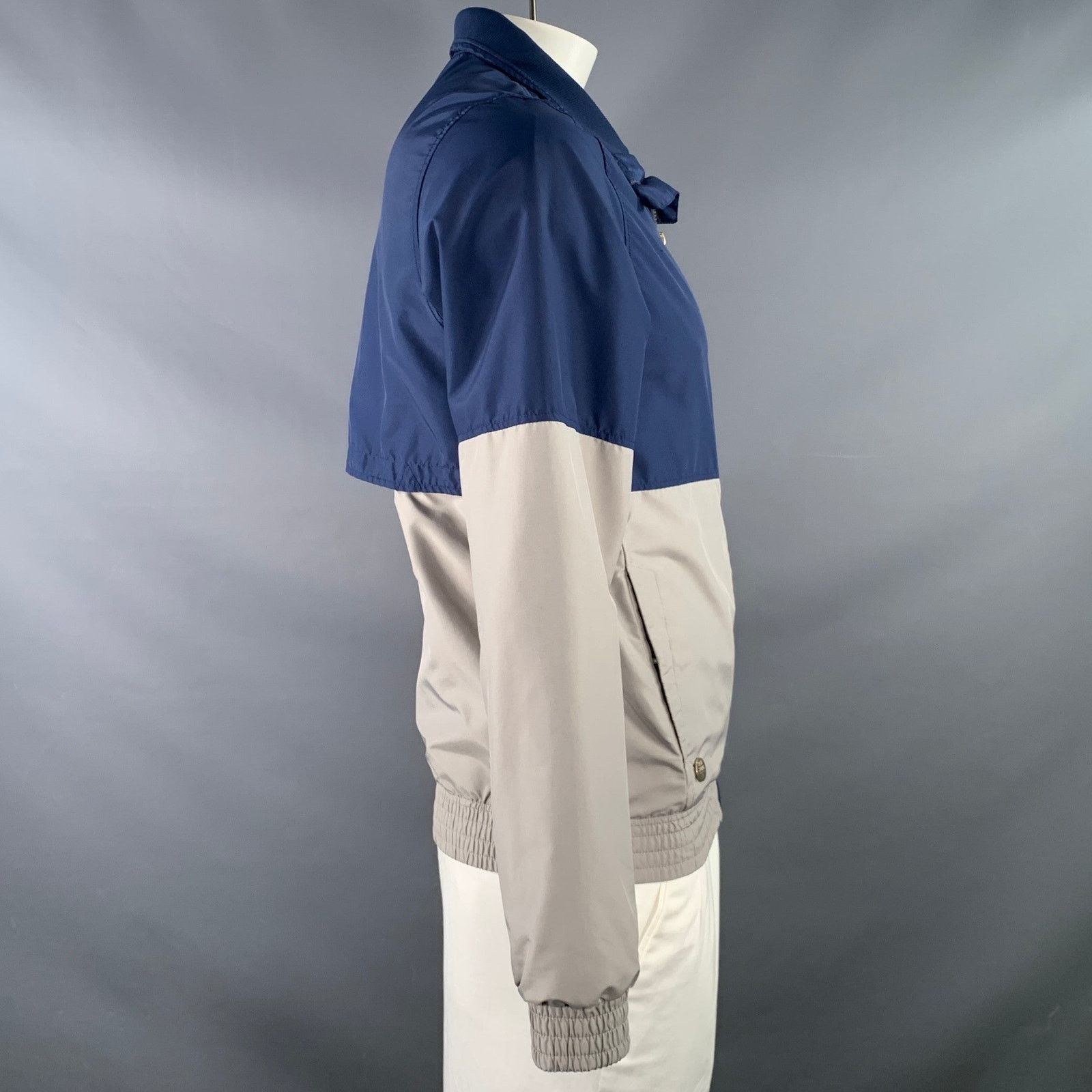 Other G-STAR Blue Grey Two Toned Polyester Mesh Zip Up Track Size US L / EU 52-54 / 3 - 3 Thumbnail