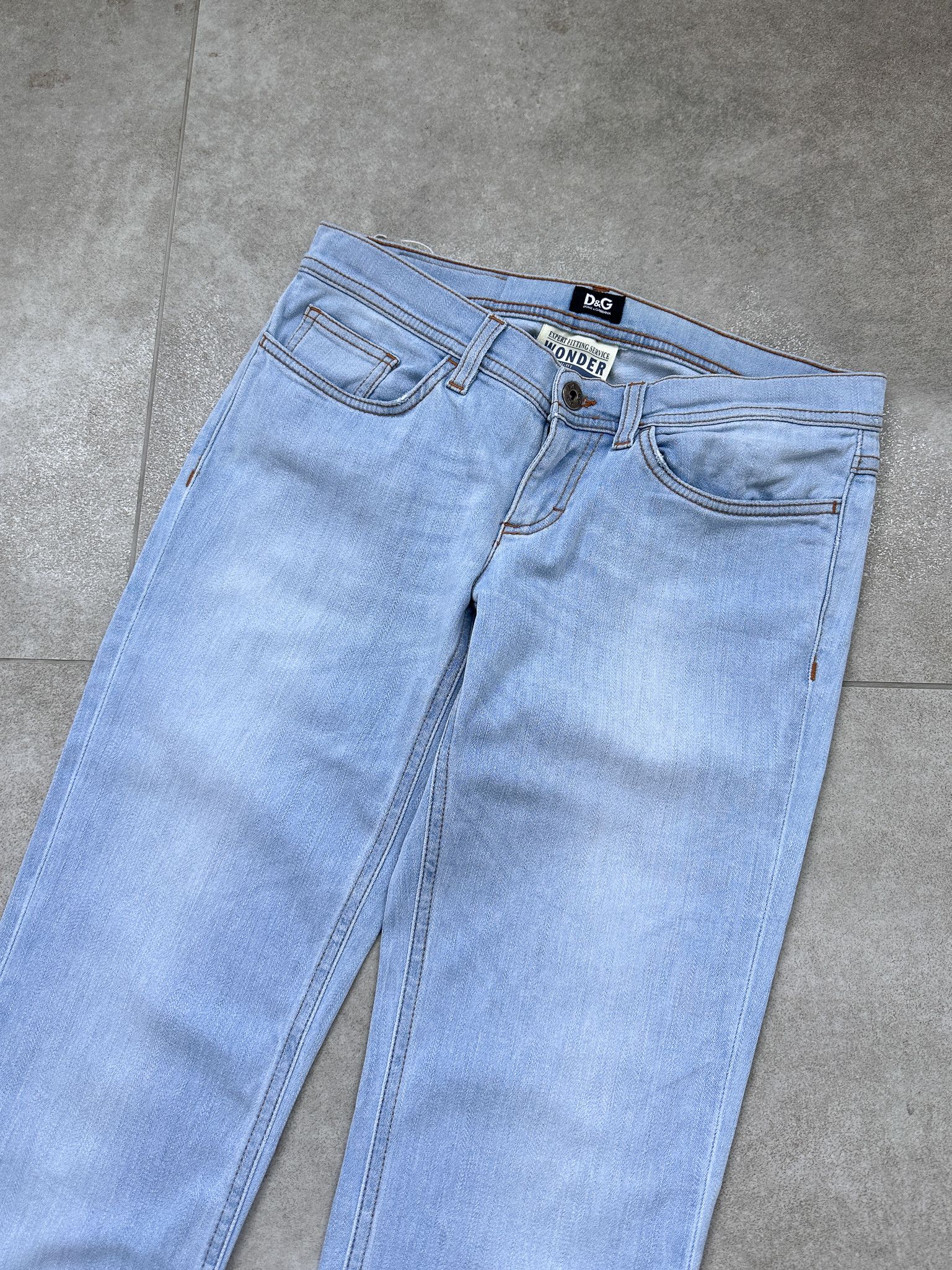 Dolce & Gabbana Dolce & Gabbana D&G Blue Denim Jeans Skinny Size 26" / US 2 / IT 38 - 3 Thumbnail