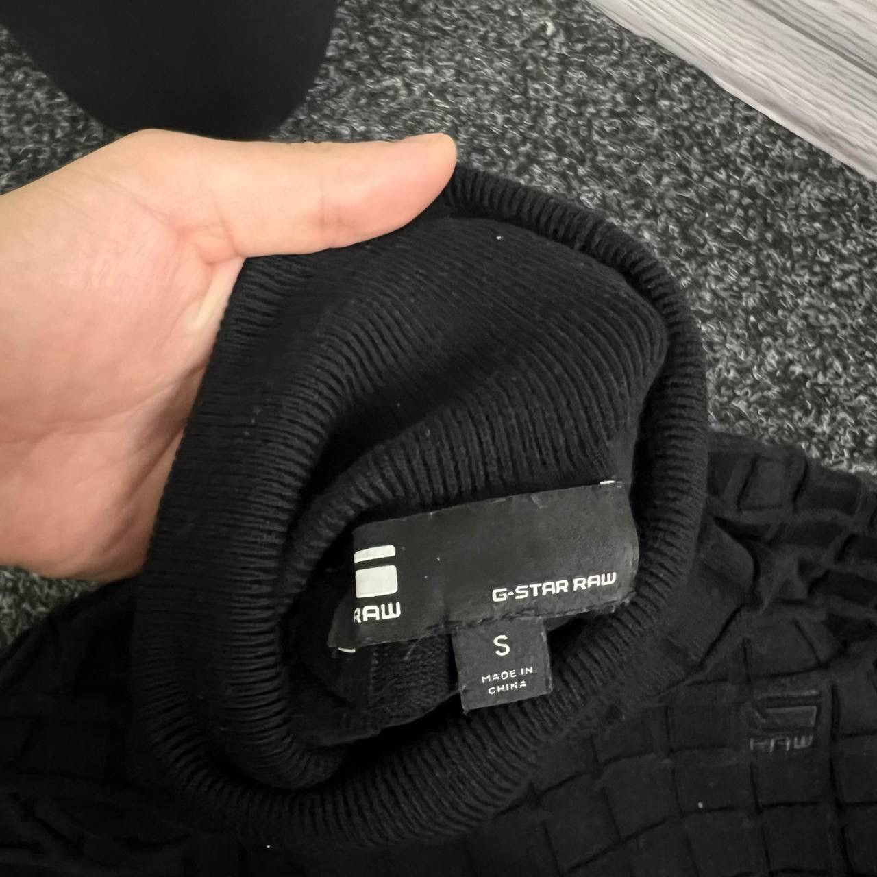 G-Star Y2k Spider Turtleneck Black Rare Knitwear Striped Avant Gard Size US S / EU 44-46 / 1 - 3 Thumbnail