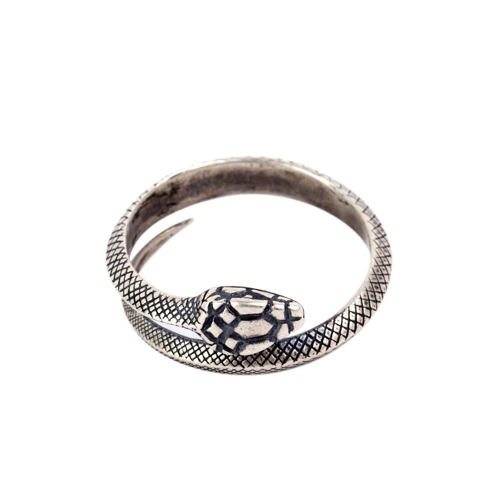 Jewelry Snake Future Jewelry Rings Open Size Chrome Ring (Size 7-13) Size ONE SIZE - 5 Thumbnail