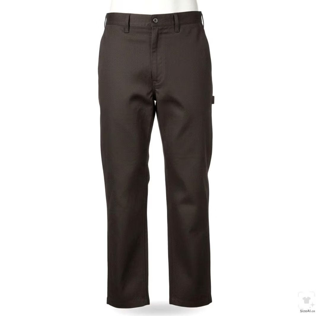 Dickies Dickies Pants Boys L 38x34 Black Chino Twill Polyester Cotton Nicaragua Pants Regular Straight Mens Size US 33 - 2 Thumbnail