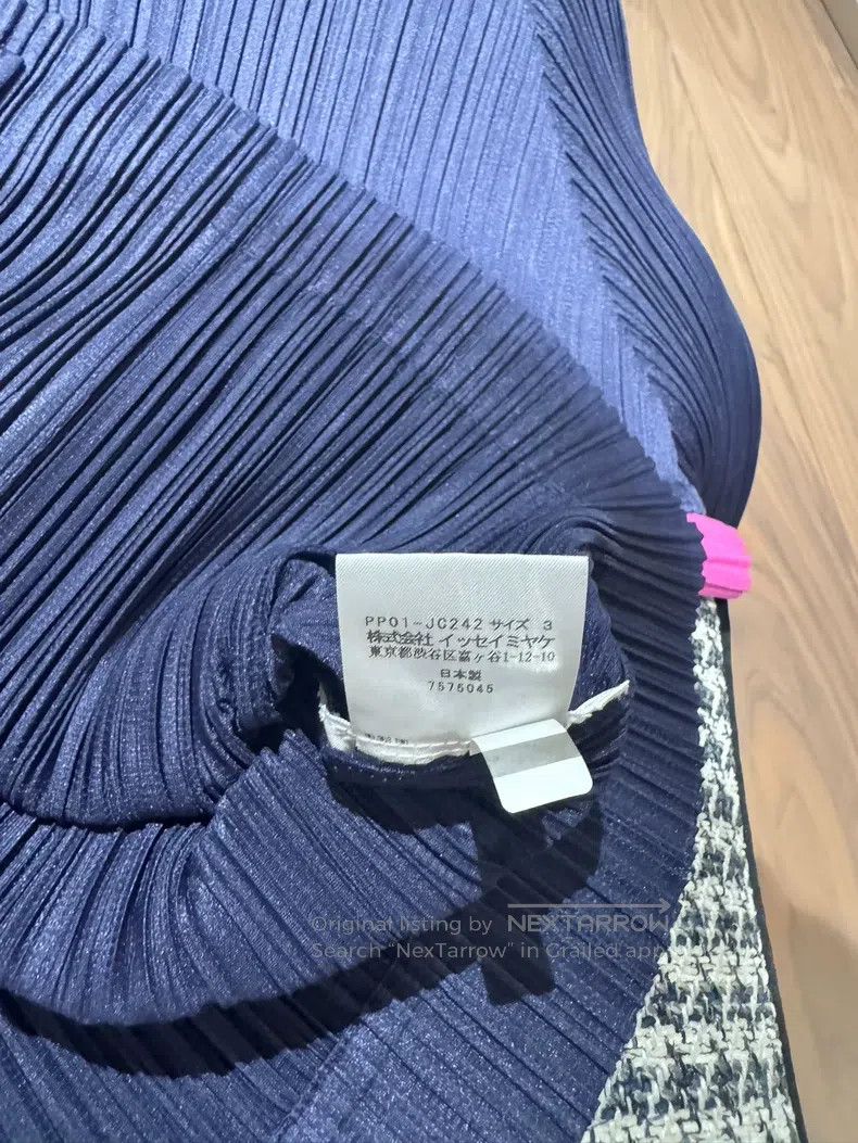 Issey Miyake Issey Miyake Blue Jacket Size L / US 10 / IT 46 - 3 Thumbnail