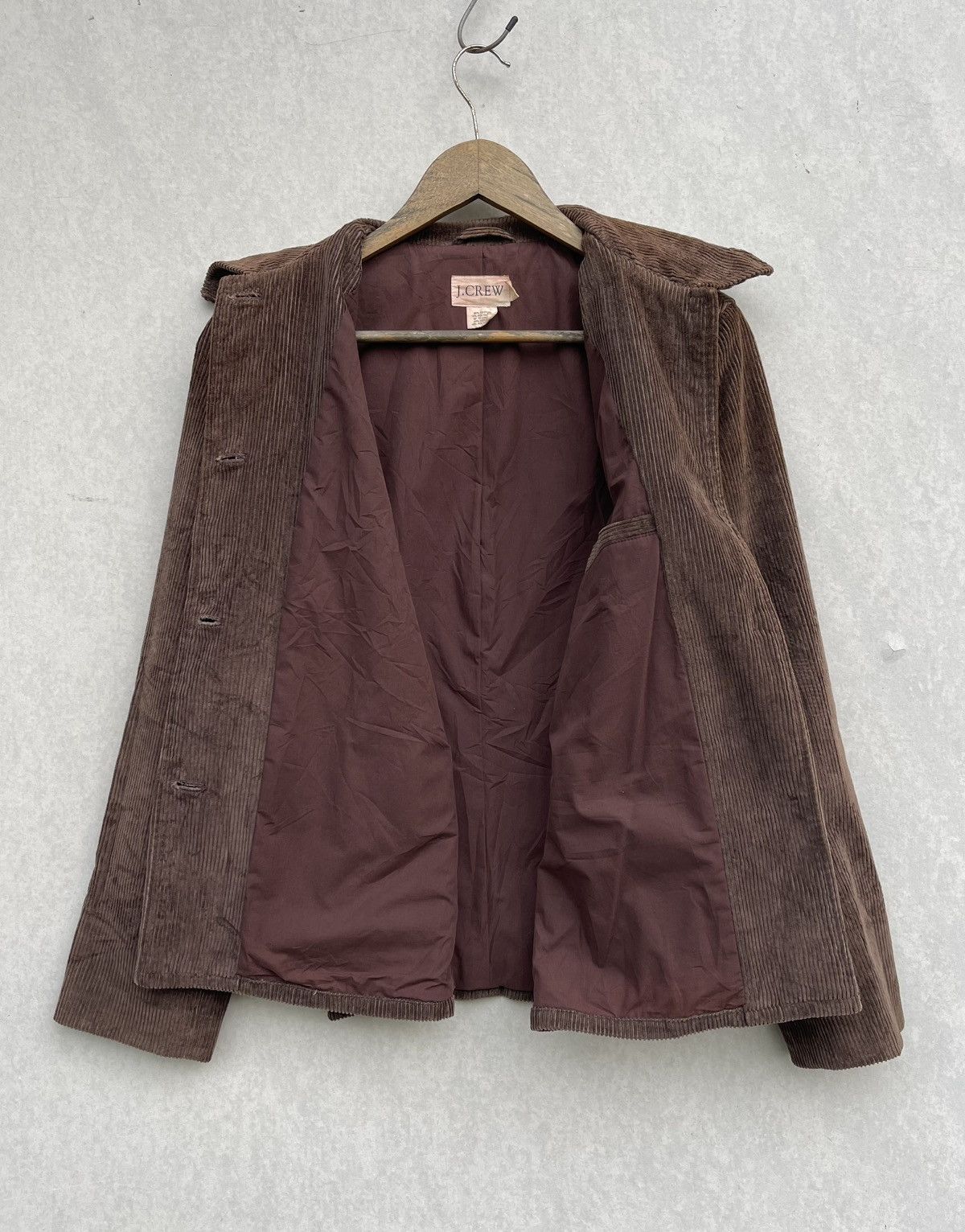 J.Crew × Vintage 🔥Vintage J.Crew Corduroy Button Jacket Size US S / EU 44-46 / 1 - 4 Thumbnail