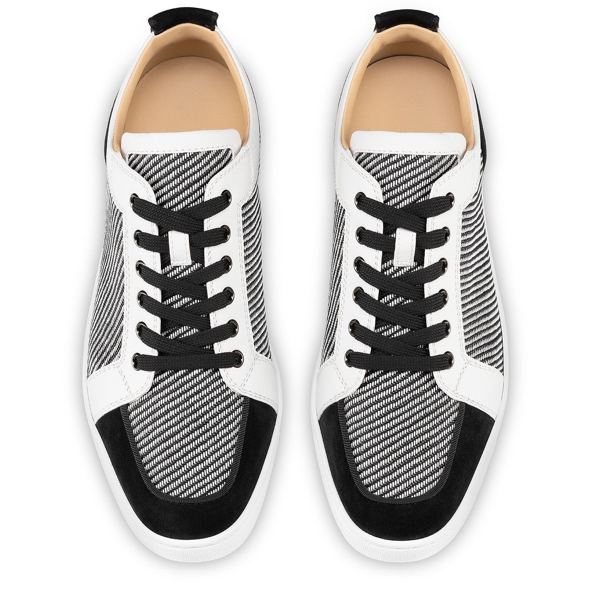 Christian Louboutin o1s1wg110225 Rantulow Suede Sneakers in Black Size US 10 / EU 43 - 3 Thumbnail