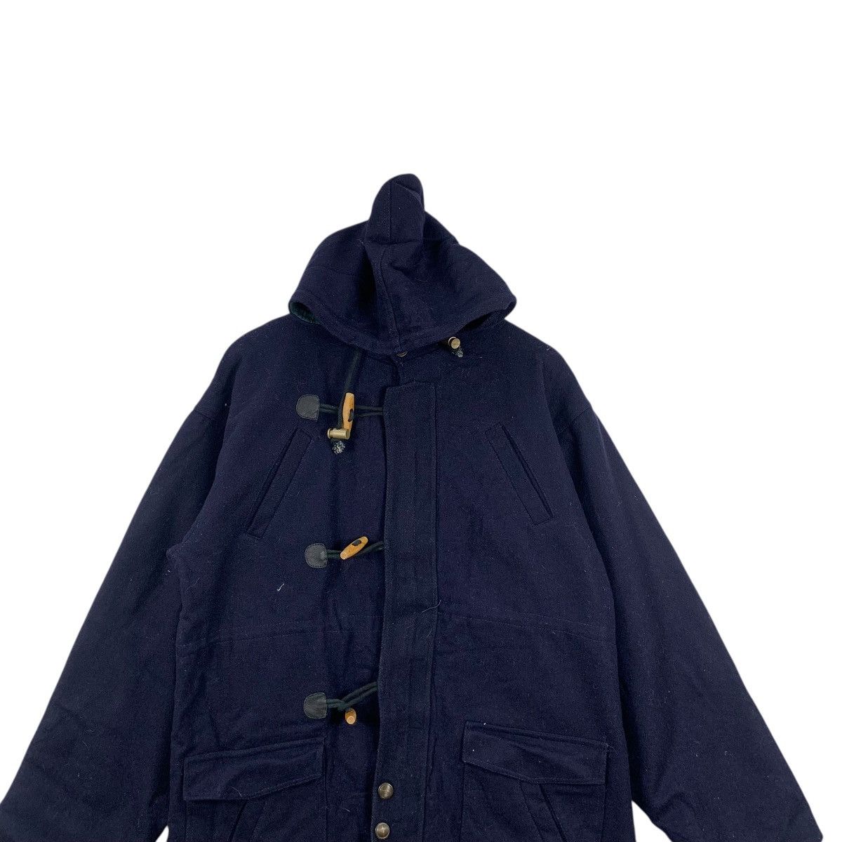 Urban Equipment Vintage URBAN EQUIPMENT Design Studio Blue Tartan Duffle Size US XL / EU 56 / 4 - 2 Thumbnail