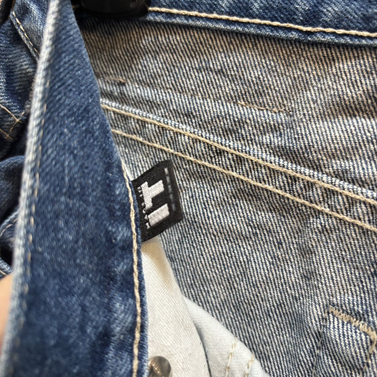 Versace × Vintage $400 Vintage 90s Versace Jeans Size 28" / US 6 / IT 42 - 9 Thumbnail