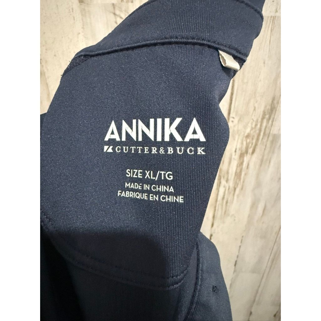 Cutter & Buck Annika Cutter & Buck Womens Golf Polo Shirt XL Navy Blue Size XL / US 12-14 / IT 48-50 - 3 Thumbnail