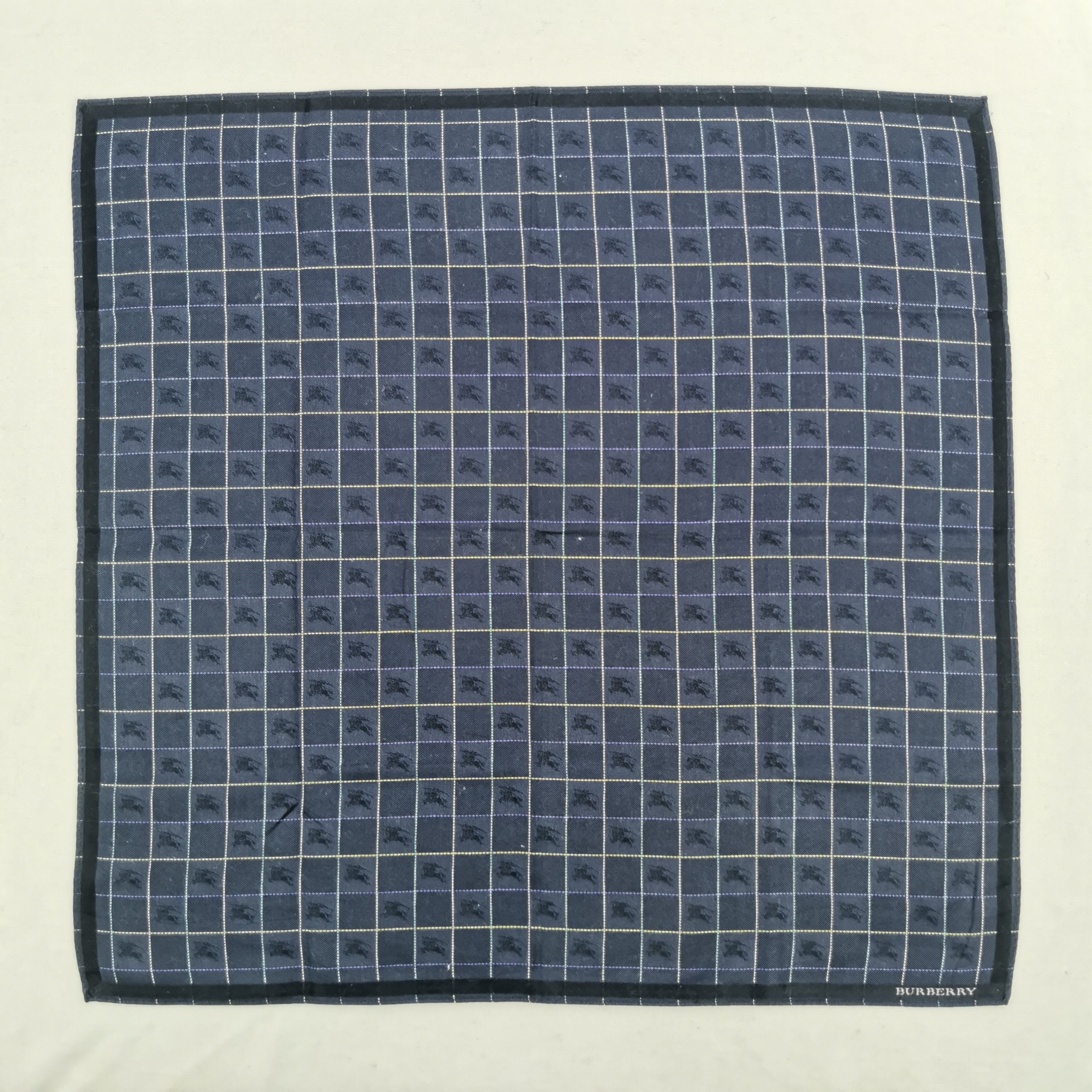 Burberry × Vintage Vintage Burberry Handkerchief Neckerchief Bandana Size ONE SIZE - 2 Thumbnail