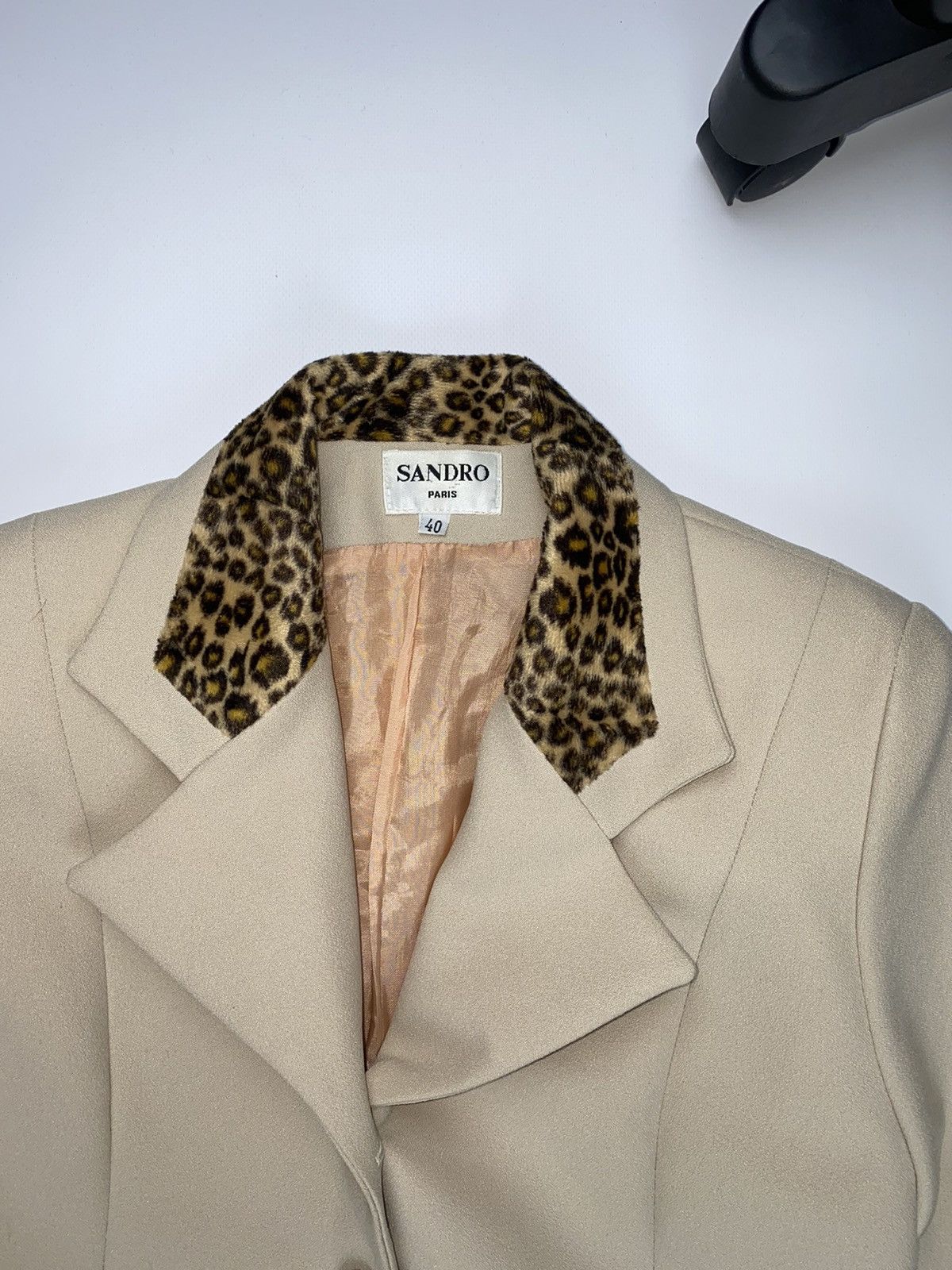 Sandro Vintage Sandro Paris blazer jacket classic Size S / US 4 / IT 40 - 2 Thumbnail