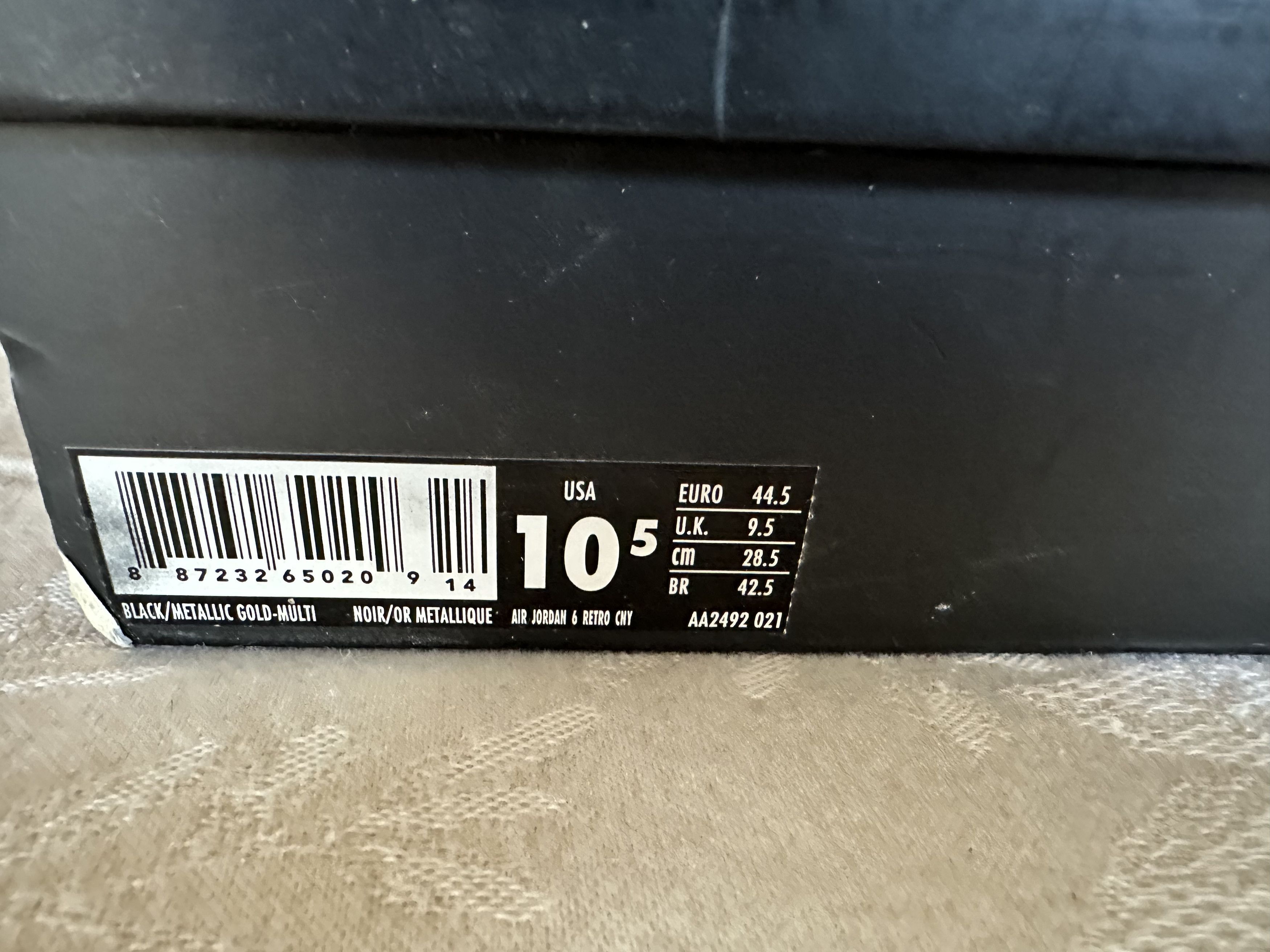 Nike Jordan 6 Retro 'Chinese New Year' Size US 10.5 / EU 43-44 - 6 Thumbnail