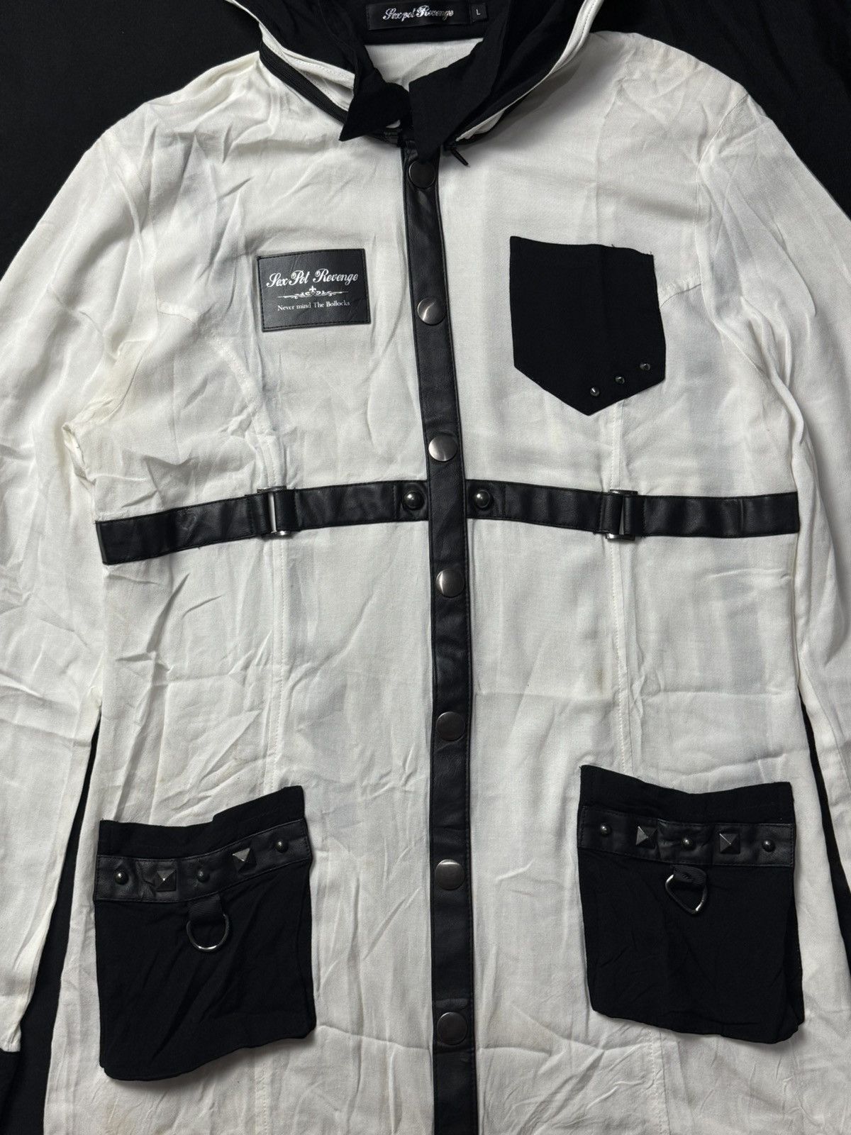 14th Addiction × If Six Was Nine × Japanese Brand Sex Pot Revenge Never Mind The Bollocks Shirt Hoodie Bondage Size US M / EU 48-50 / 2 - 3 Thumbnail