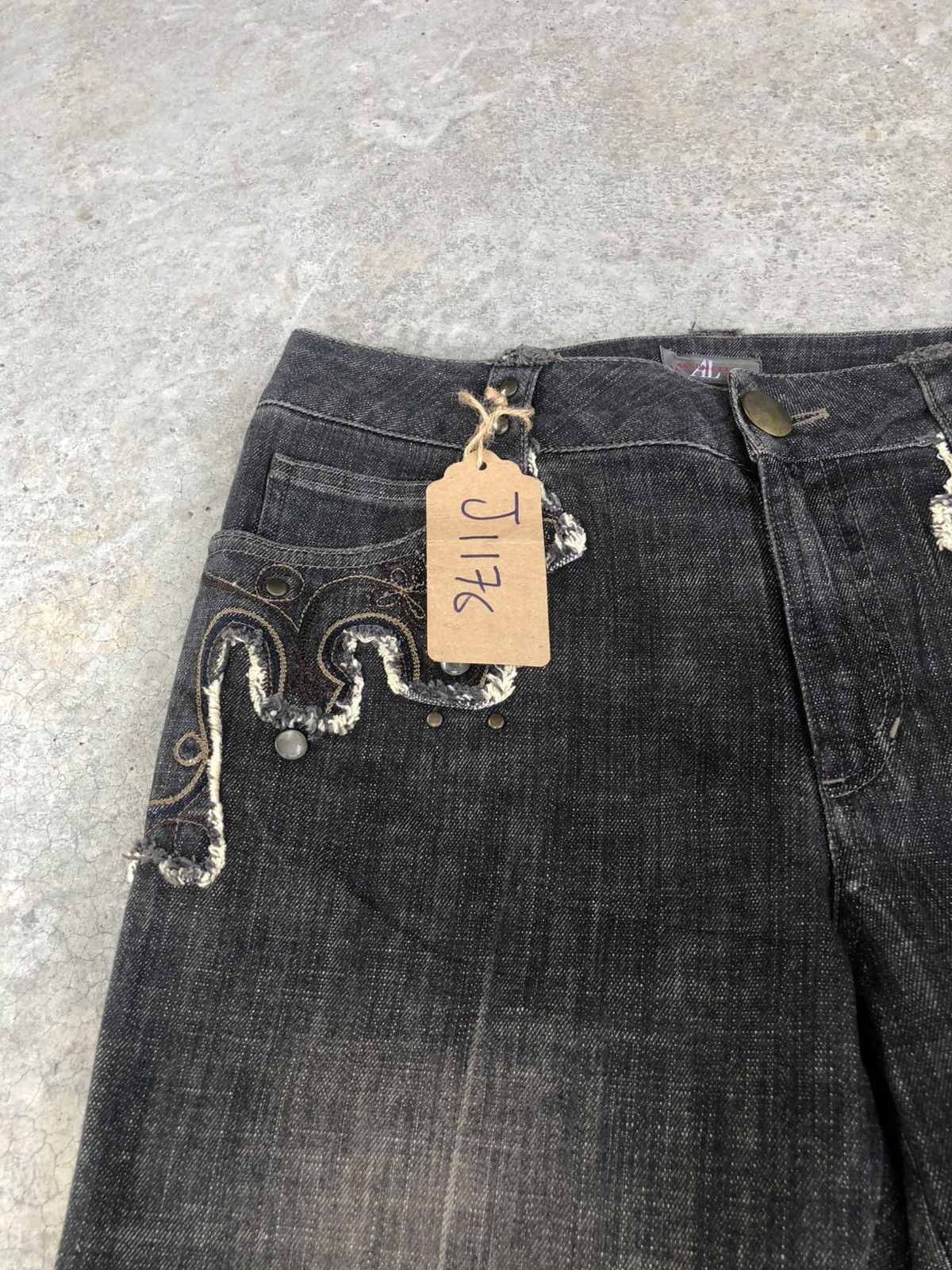 If Six Was Nine Japanese Allumette Flared Jeans Distressed Jeans Size US 28 / EU 44 - 14 Thumbnail