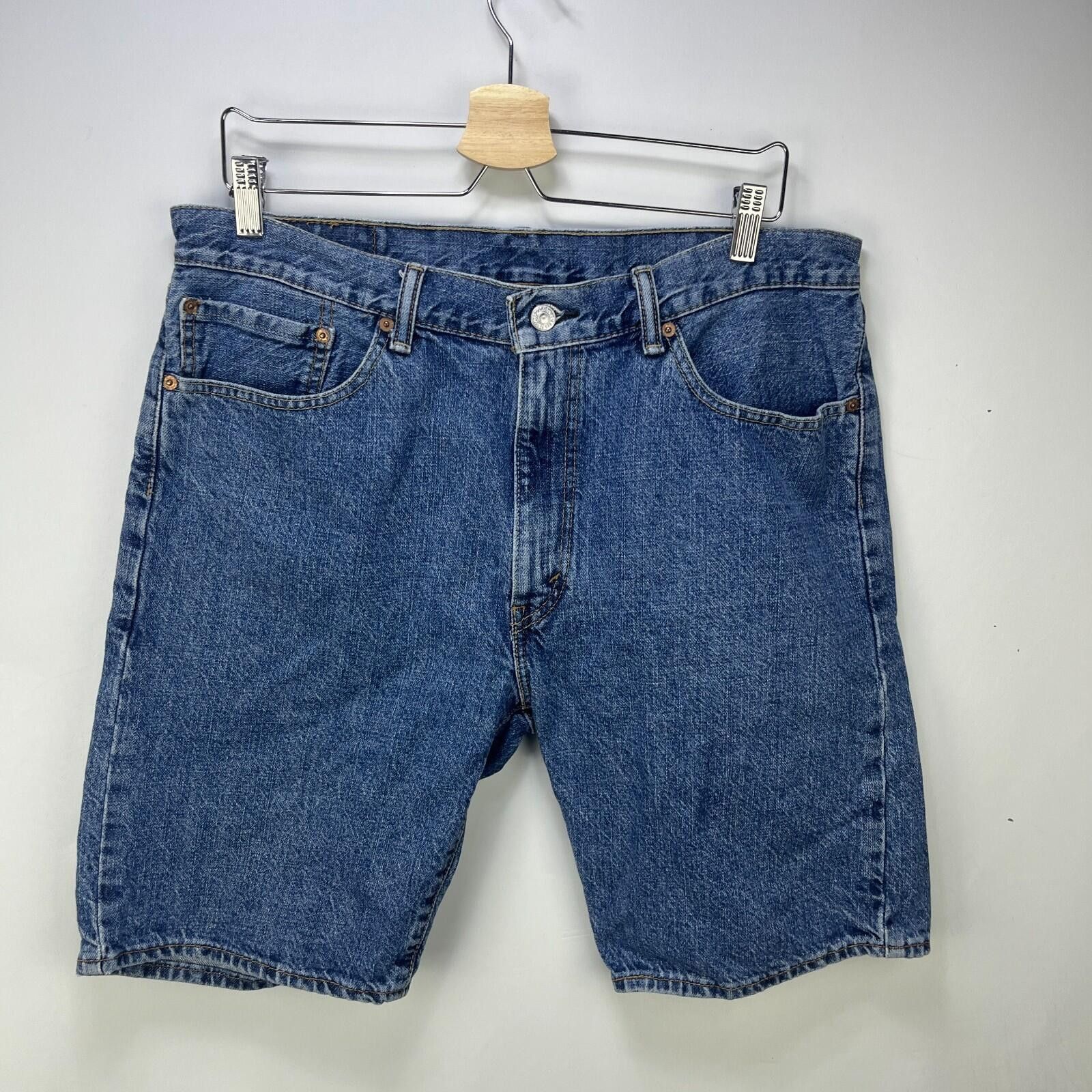 Levi's Vintage Levi's 505 Regular Fit Denim Jean Shorts W36 Jorts Size US 36 / EU 52 - 3 Thumbnail