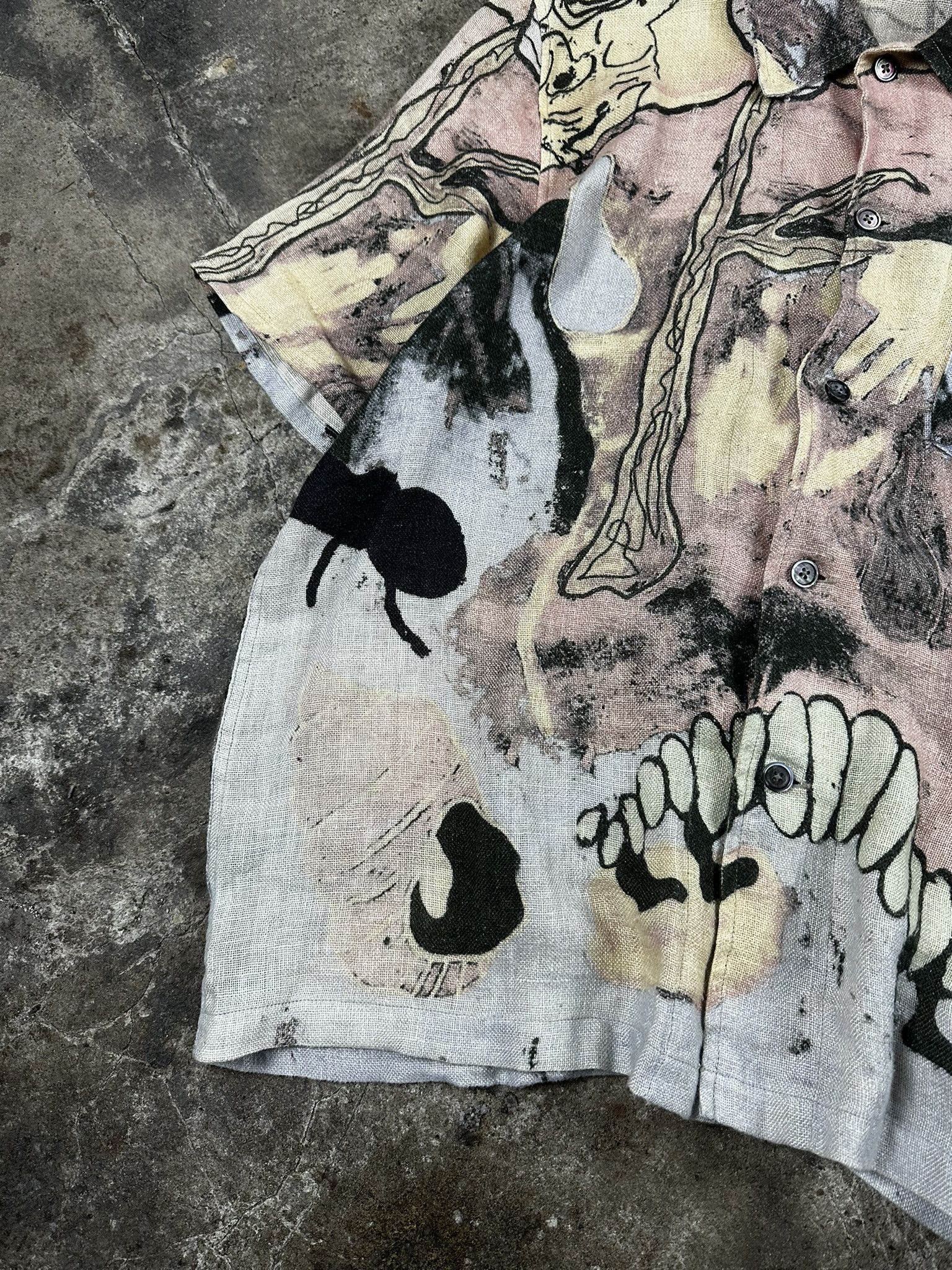 Our Legacy Our Legacy Acid Landscape Box Print Shirt Size US M / EU 48-50 / 2 - 3 Thumbnail