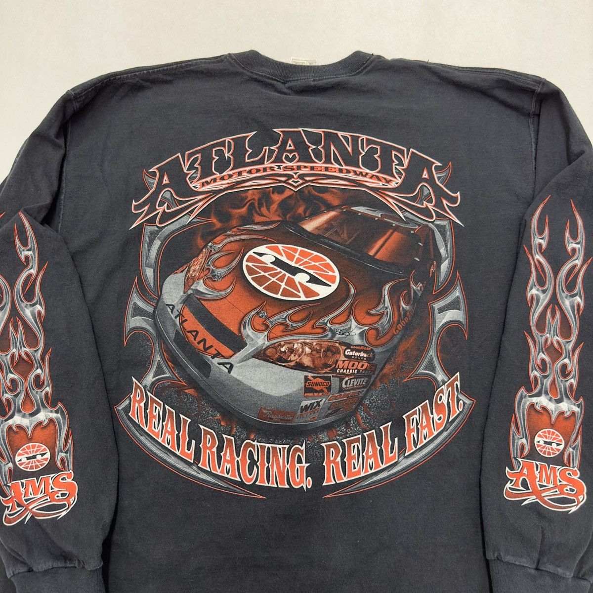 Fruit Of The Loom × NASCAR × Vintage Vintage NASCAR long sleeve tee Size US XXL / EU 58 / 5 - 3 Thumbnail