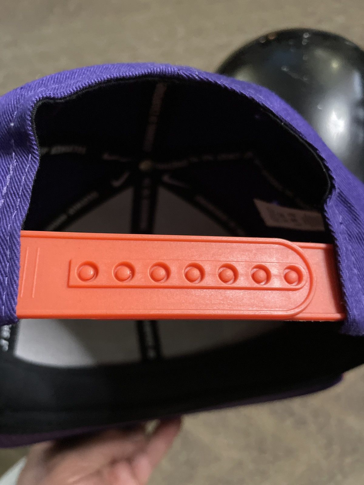 NCAA × Nike Clemson Tigers university SnapBack Hat ALL IN CAP vintage 🐅 Size ONE SIZE - 8 Thumbnail