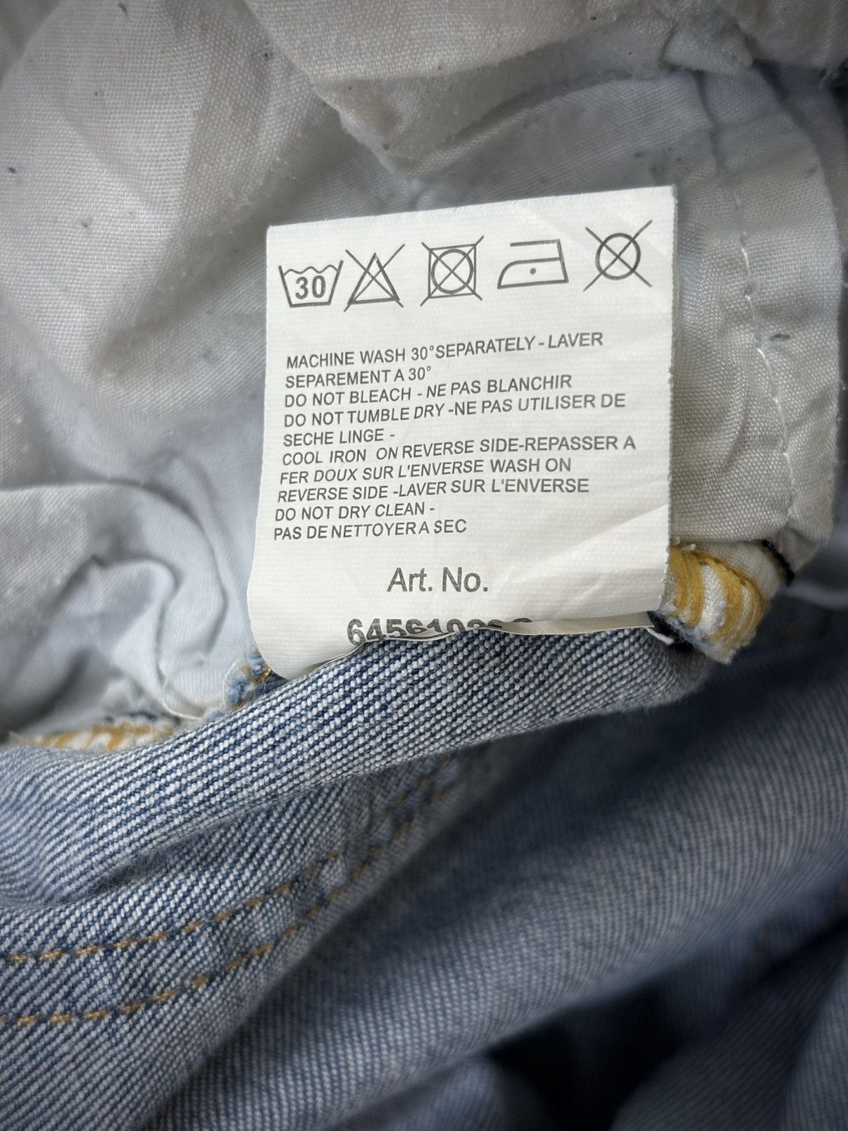 Pierre Balmain Pierre Balmain - Distressed Biker’s Jeans Size US 28 / EU 44 - 6 Thumbnail