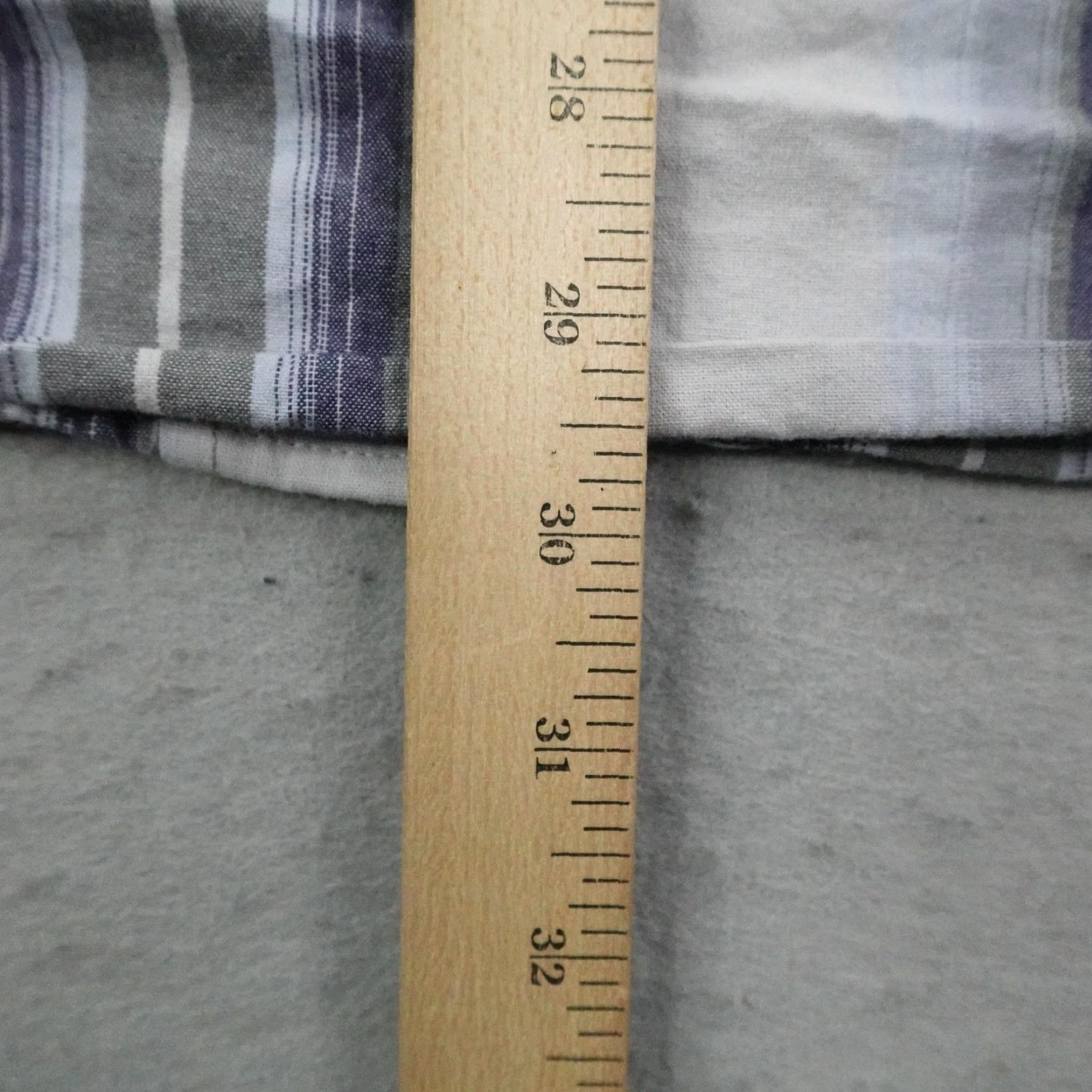 Vintage VINTAGE Panhandle Slim Shirt Mens XL Gray Stripes Denim Collar Button Up Western Size US XL / EU 56 / 4 - 5 Thumbnail