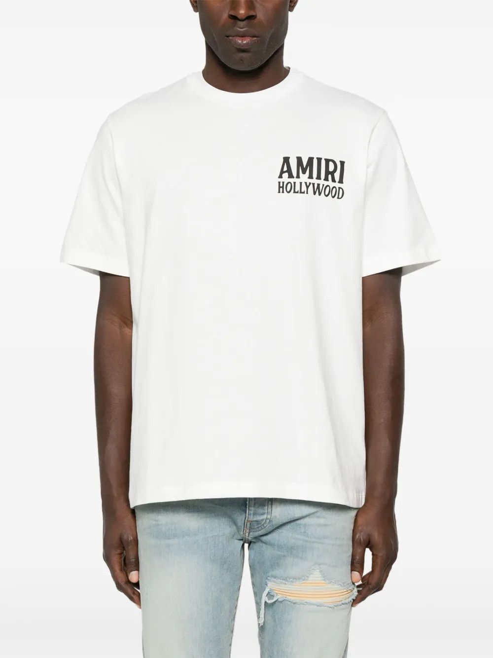 Amiri o1h1sh10525 Jazz Wolf T-Shirt in White Size US XXL / EU 58 / 5 - 2 Thumbnail