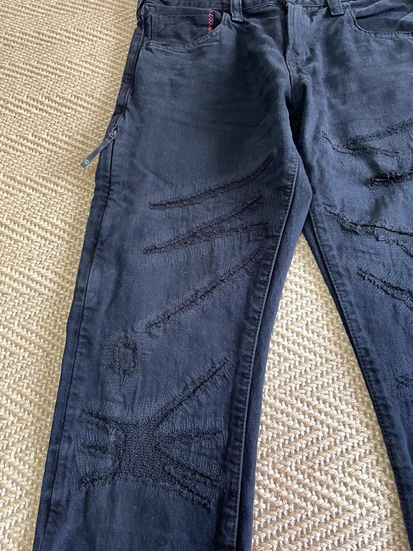 Vanquish VANQUISH x FRAGMENT DENIM W28 Heavy Distressing Wash Good Size US 28 / EU 44 - 4 Thumbnail