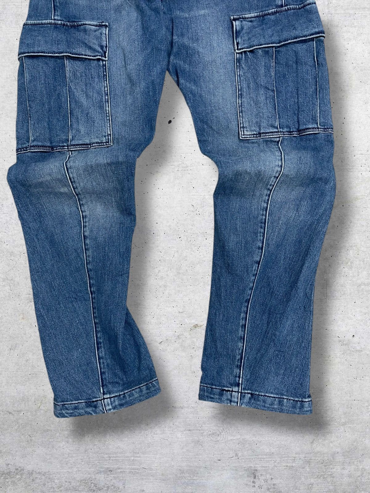 Levi's Vintage Clothing VINTAGE ENGINEERED LEVIS USA DESIGNER TWISTED CARGO DENIM Size US 31 - 3 Thumbnail