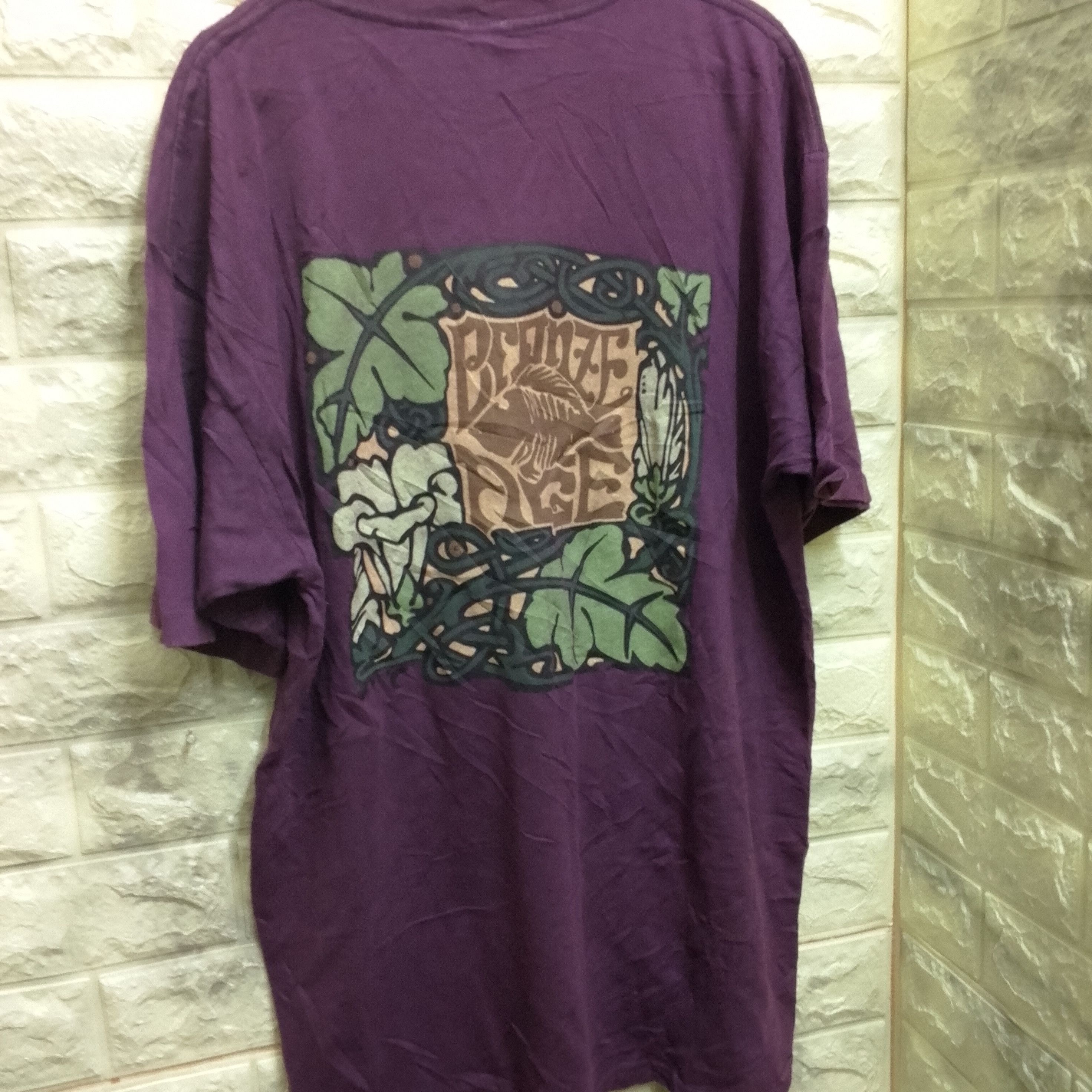 Vintage Vtg 90s Bronze Age USA Size US L / EU 52-54 / 3 - 1 Thumbnail