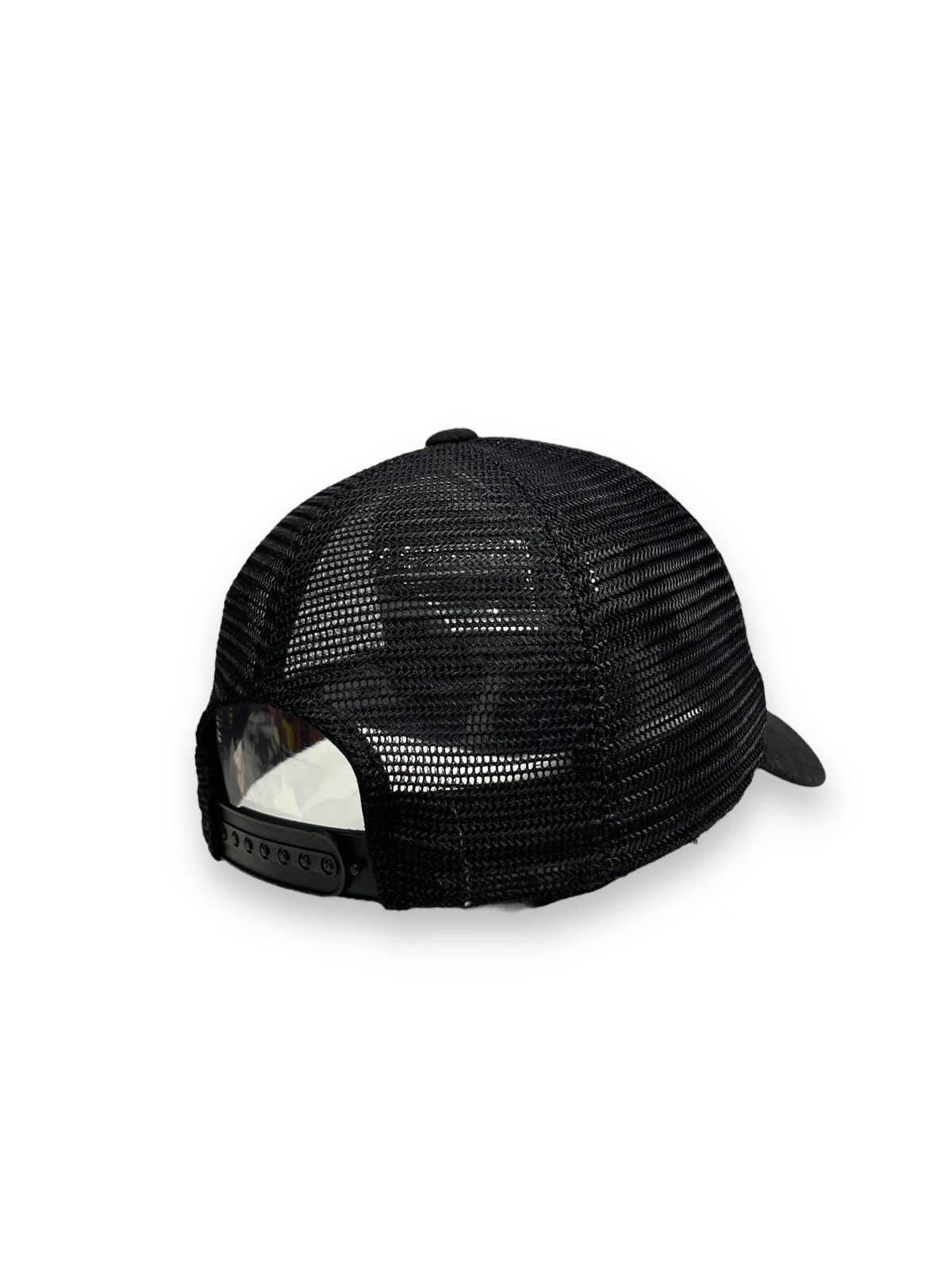 Karl Kani 90’s KARL KANI BROOKLYN Bling SpellOut Poly-Wool Trucker Hat Size ONE SIZE - 9 Thumbnail