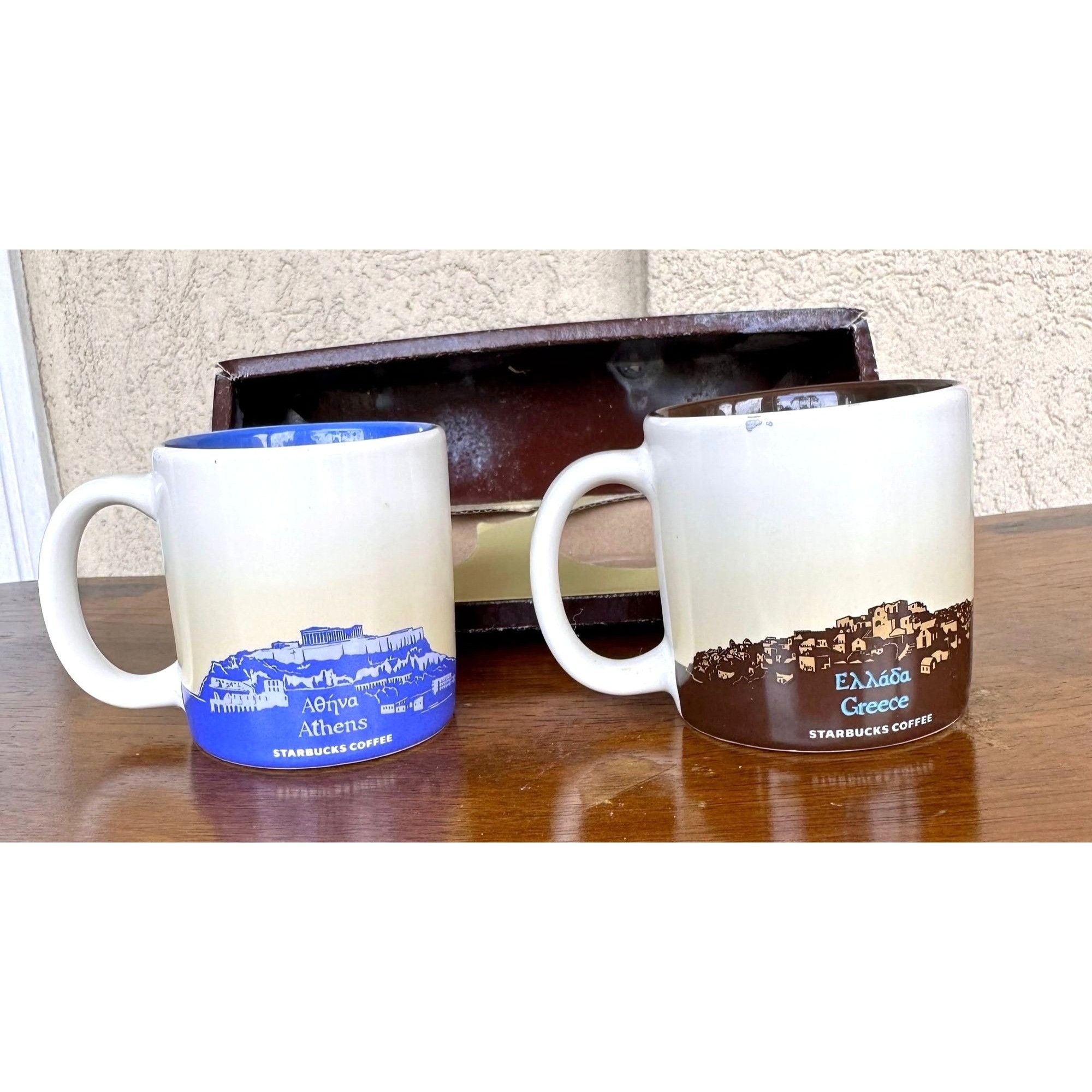 Other New Starbucks Set of 2 Demitasse Cups Athens Greece 2017 Exp Size ONE SIZE - 3 Thumbnail