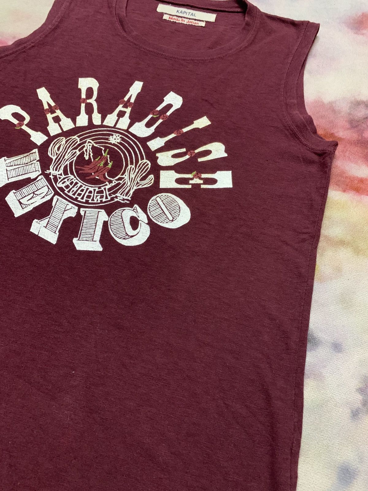 Kapital Kapital ‘Paradise Mexico’ Sleeveless Shirt Kiro Hirata Size US M / EU 48-50 / 2 - 6 Thumbnail