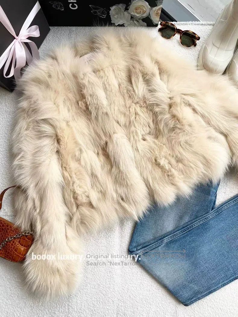 Fendi Red Fox Fur Two-Piece Set