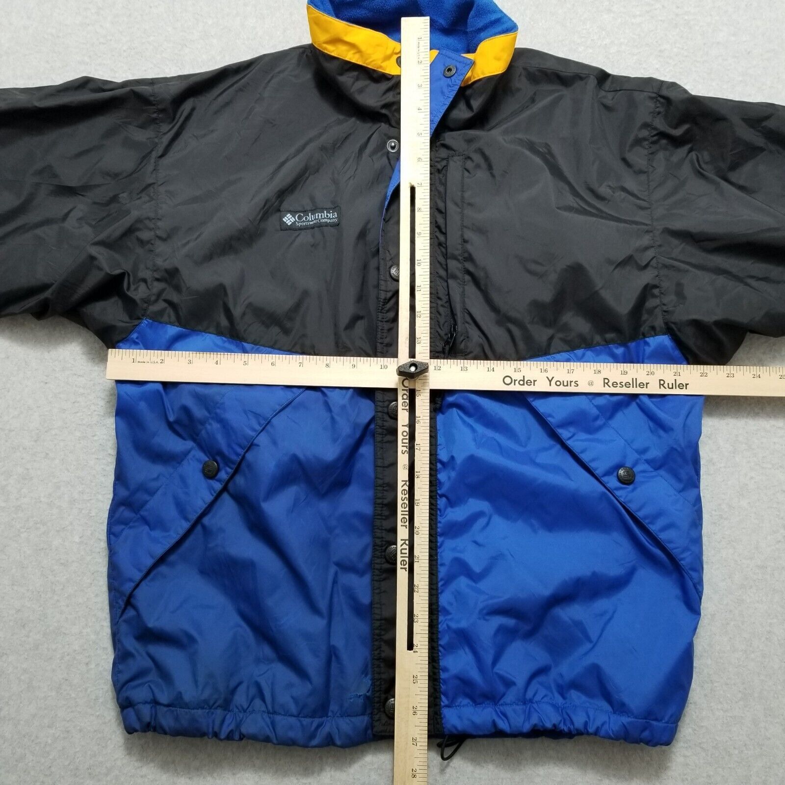 Columbia Columbia Jacket Mens Small Blue Full Zip Pockets Size US S / EU 44-46 / 1 - 8 Thumbnail