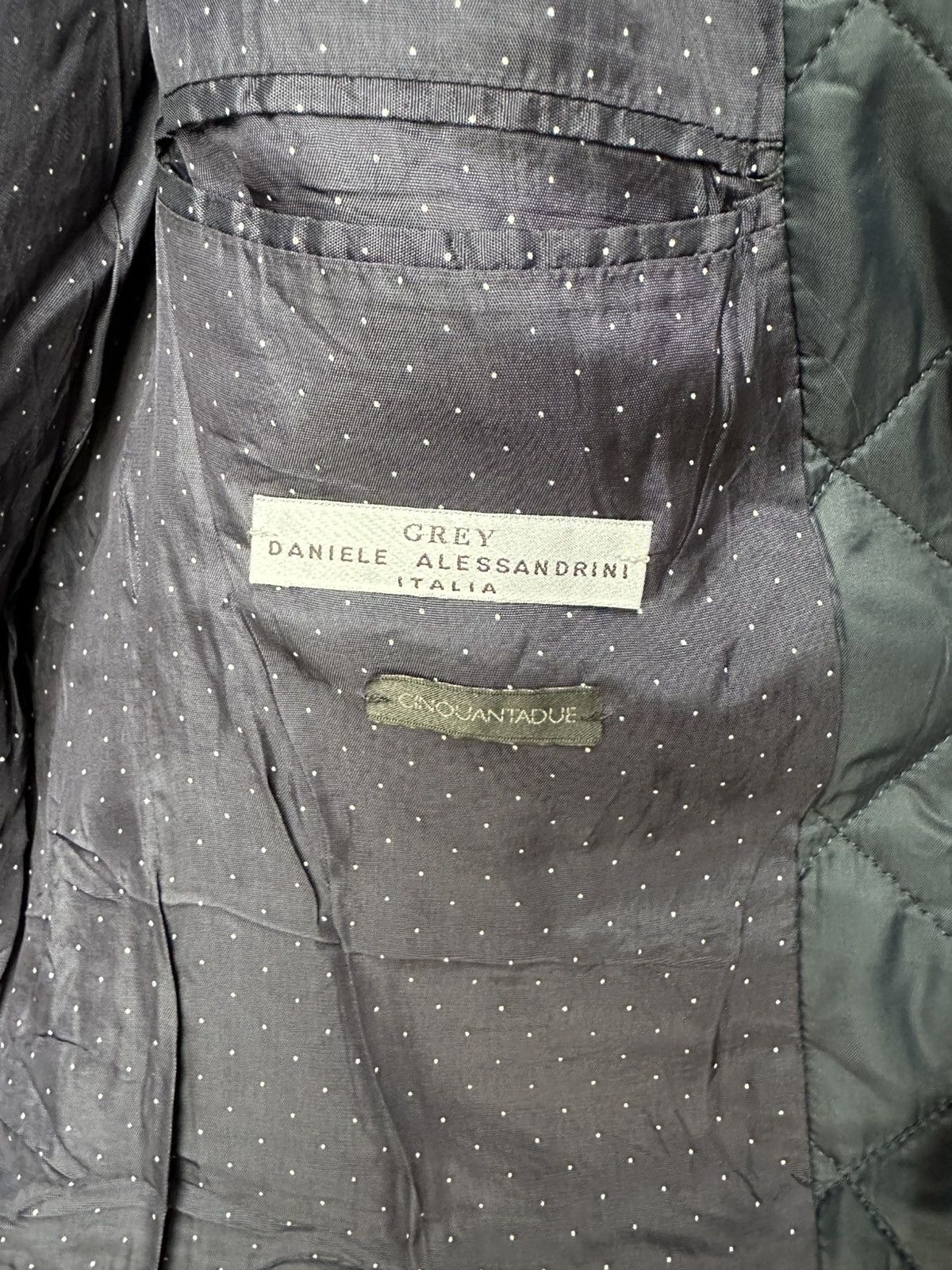 Daniele Alessandrini Alessandrini Mens quilted coat. Size US L / EU 52-54 / 3 - 5 Thumbnail