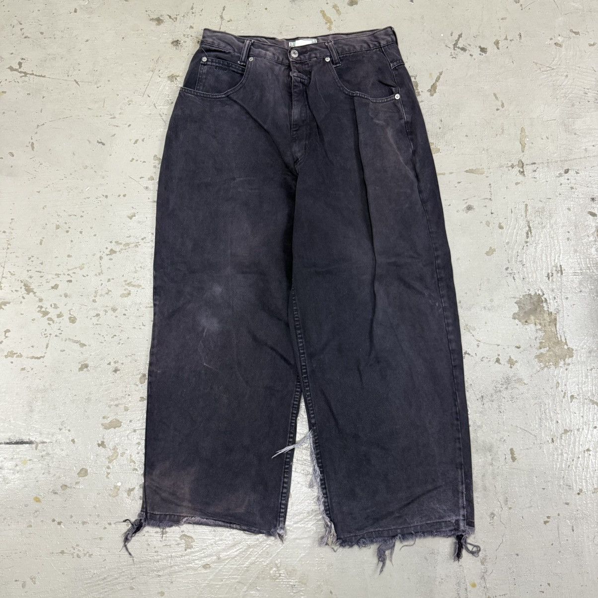 Guess Sunfaded Thrashed Guess Jeans USA Baggy Skater Jeans Size US 30 / EU 46 - 2 Thumbnail