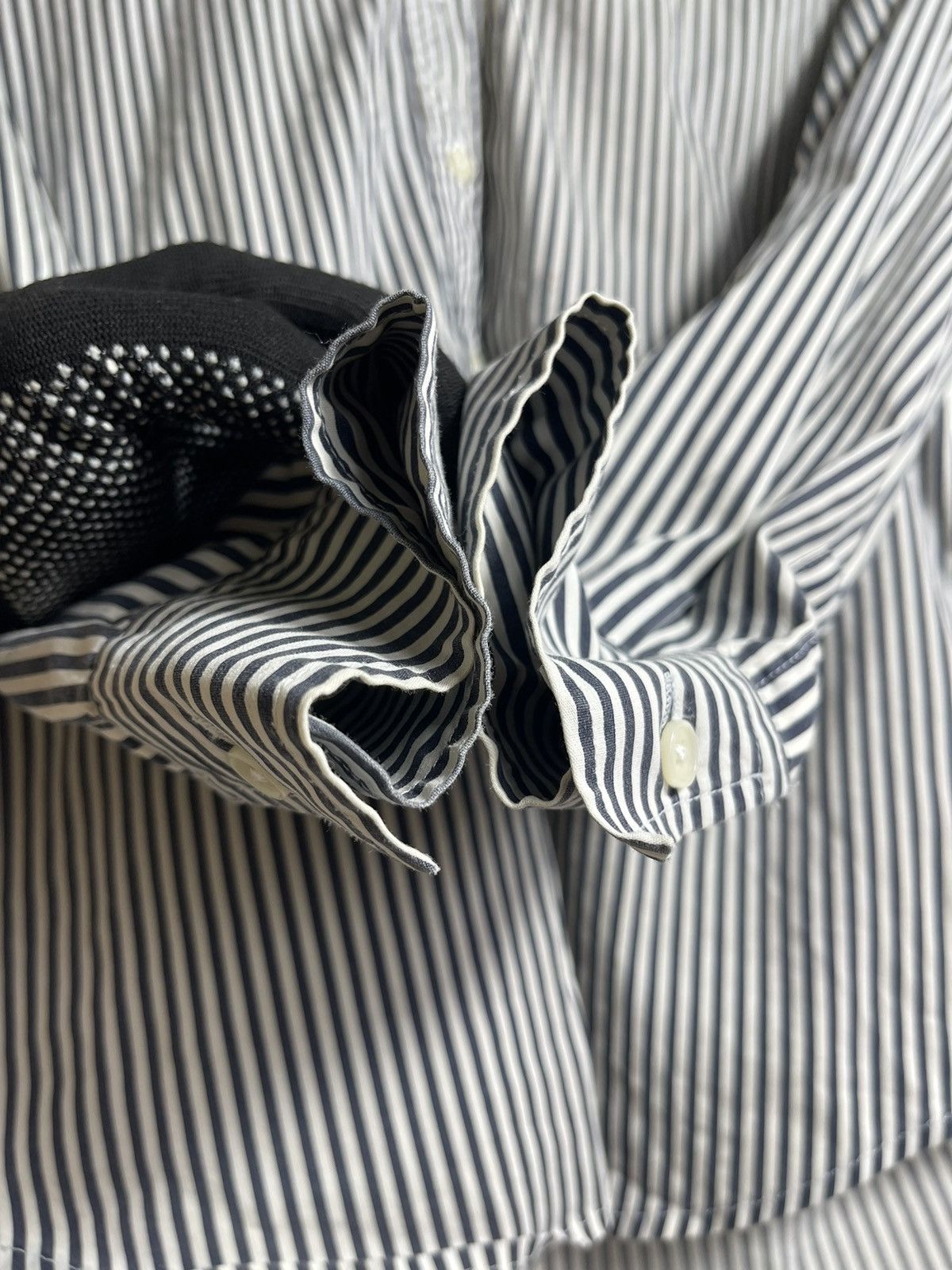 Comme des Garcons × Japanese Brand × Vintage Vintage Play Comme Des Garcons button shirt Size M / US 6-8 / IT 42-44 - 4 Thumbnail