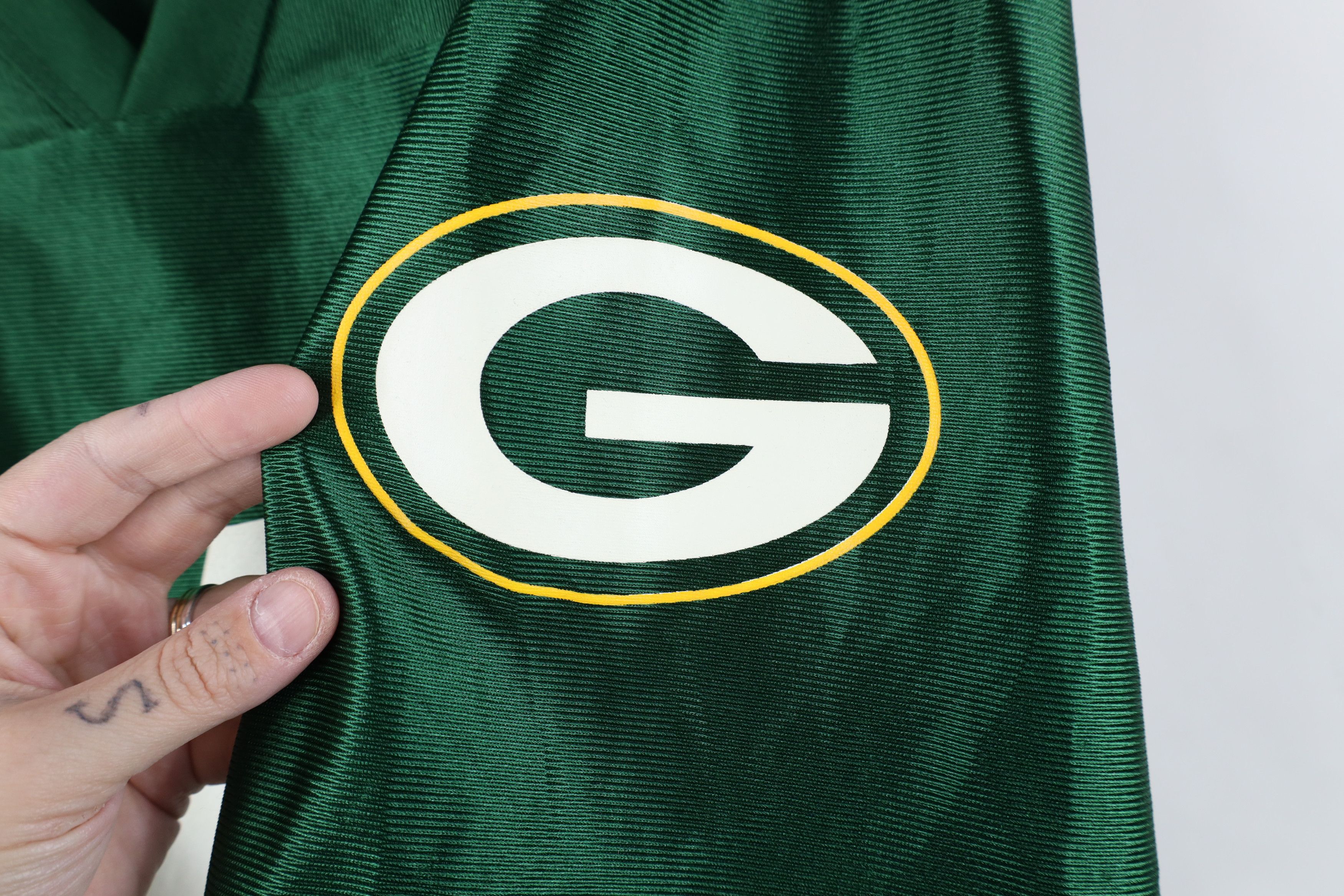 Vintage Vintage 90s Green Bay Packers Football Jersey Green #4 Size US XL / EU 56 / 4 - 4 Thumbnail