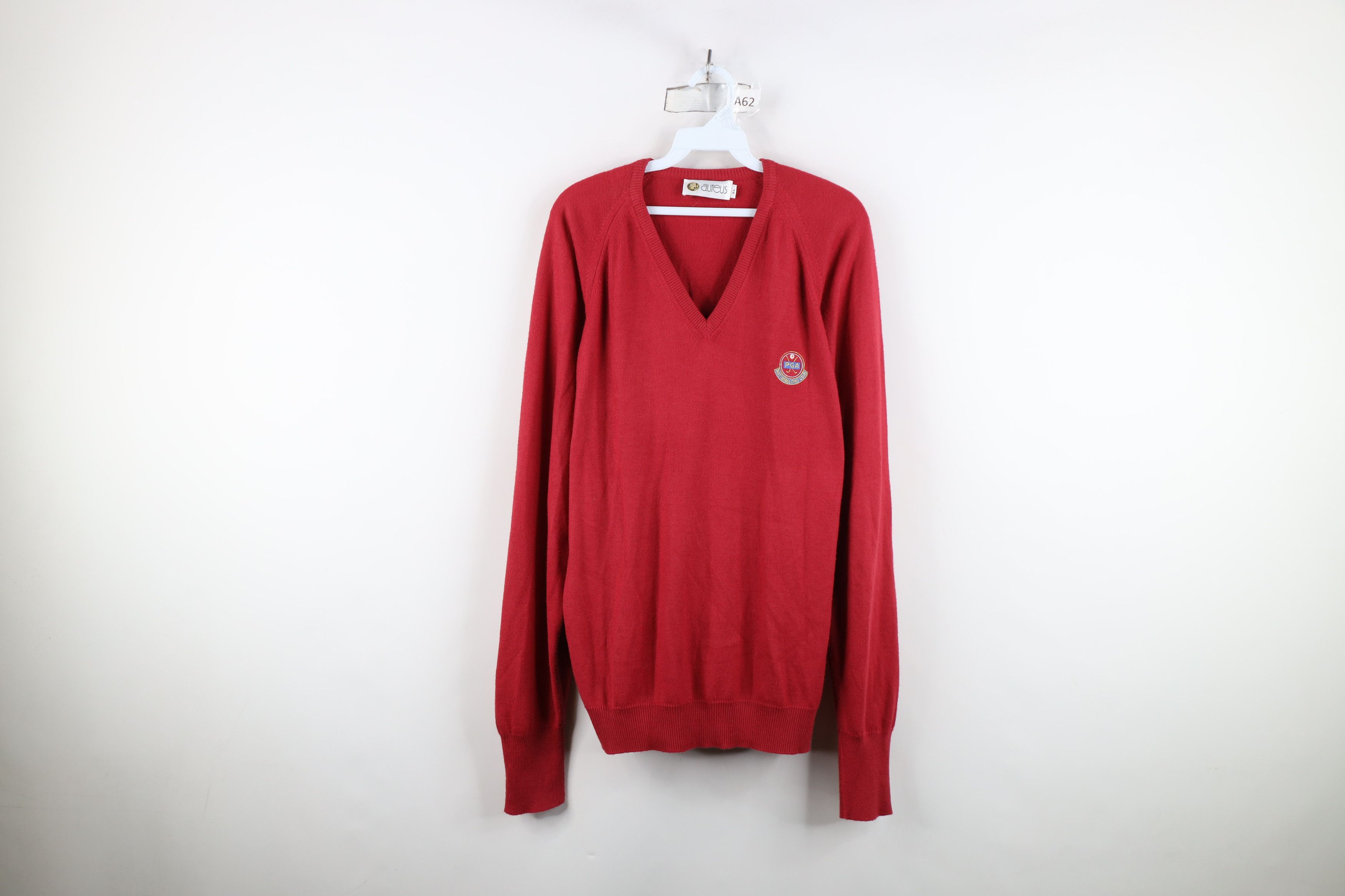 Vintage Vintage 70s 80s National Golf Club Golfing Knit Sweater USA Size US XL / EU 56 / 4 - 1 Thumbnail