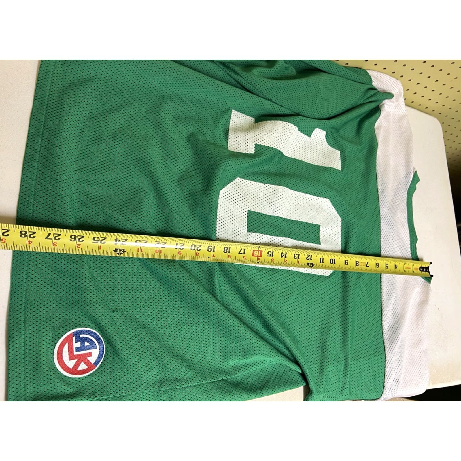 Vintage VINTAGE Athletic Knit Jersey XL Men Hockey Jersey Green White Sports 3/4 Sleeve Knit V-Neck Athletic Knit Jersey Size US XL / EU 56 / 4 - 7 Thumbnail